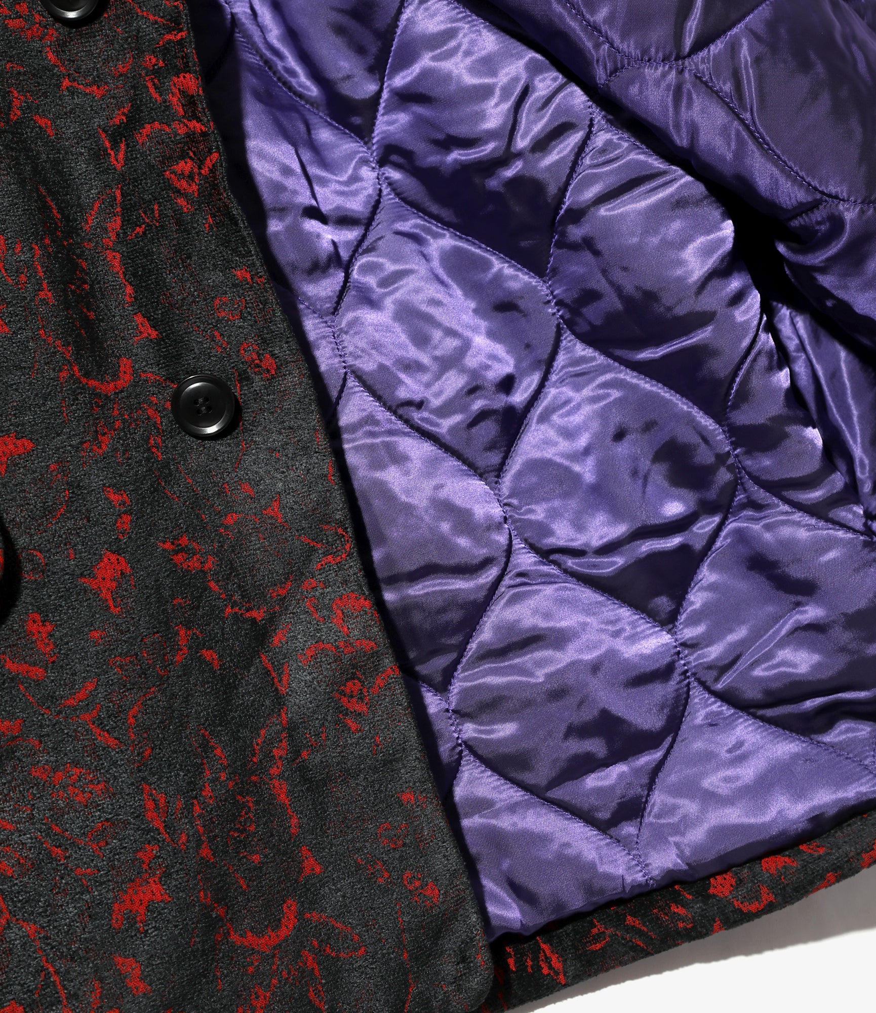 S.C. Car Coat - Red - R/AC Mall Flower Jq.