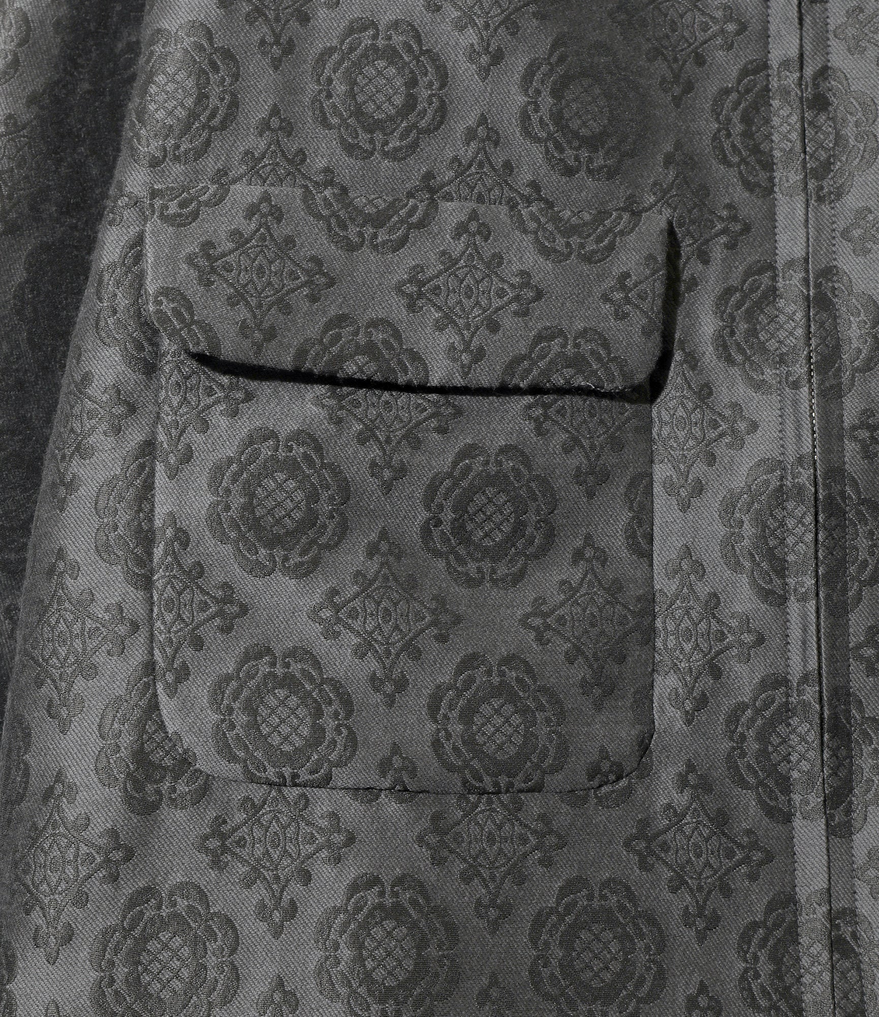 Sport Jacket - Charcoal - W/PE Ornament Jq.