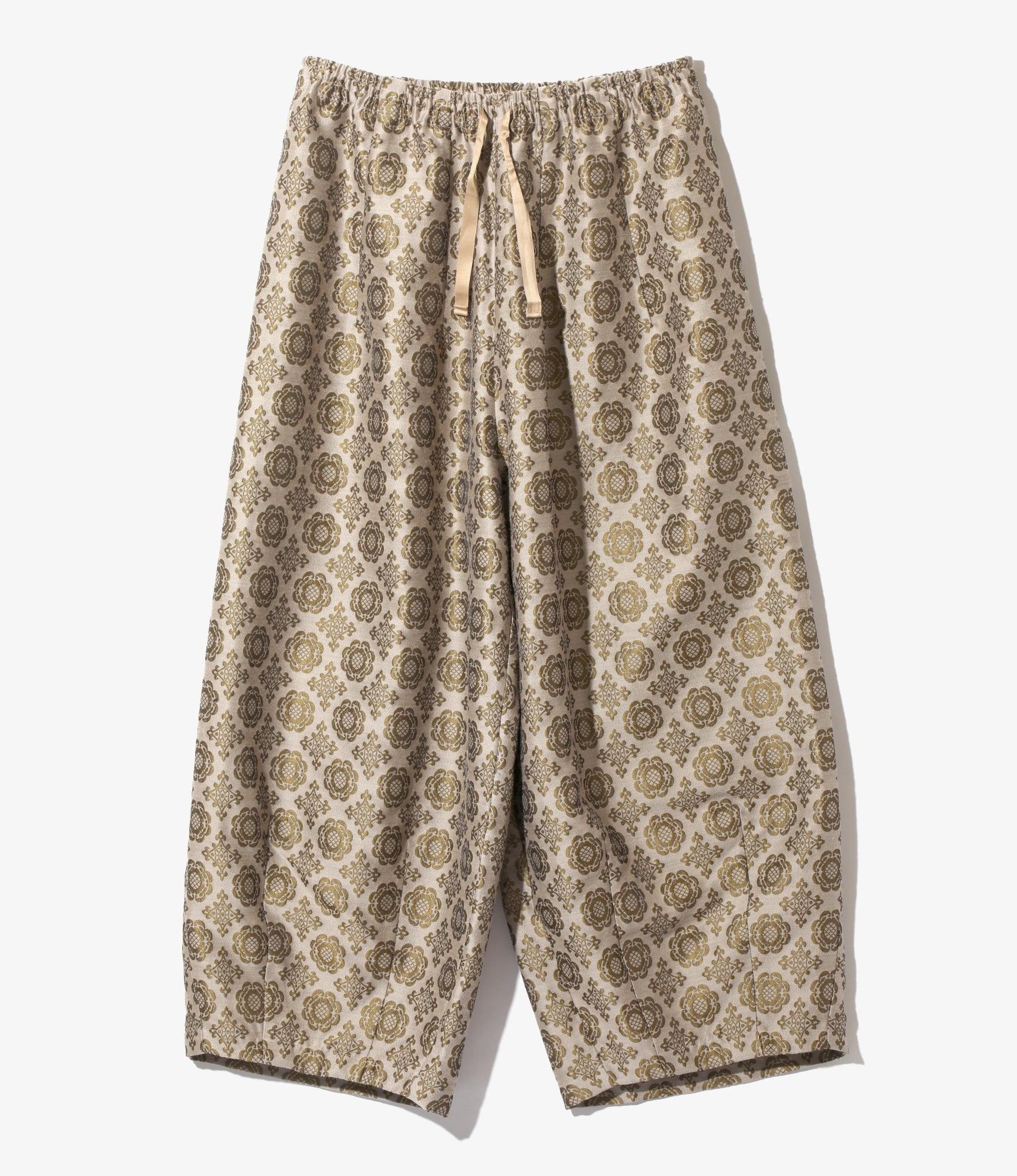 H.D.P. Pant - Beige - W/PE Ornament Jq.