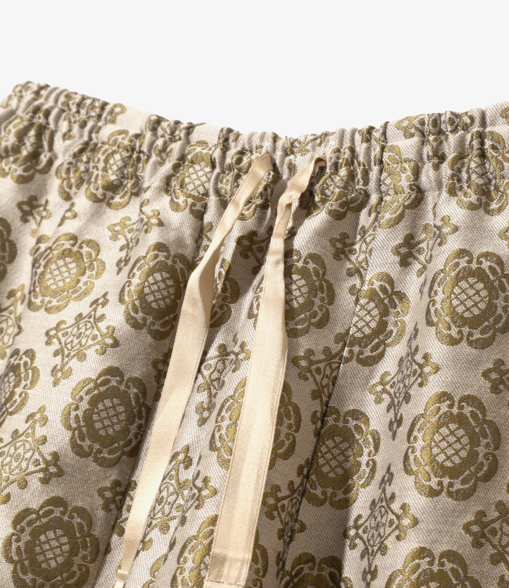 H.D.P. Pant - Beige - W/PE Ornament Jq.