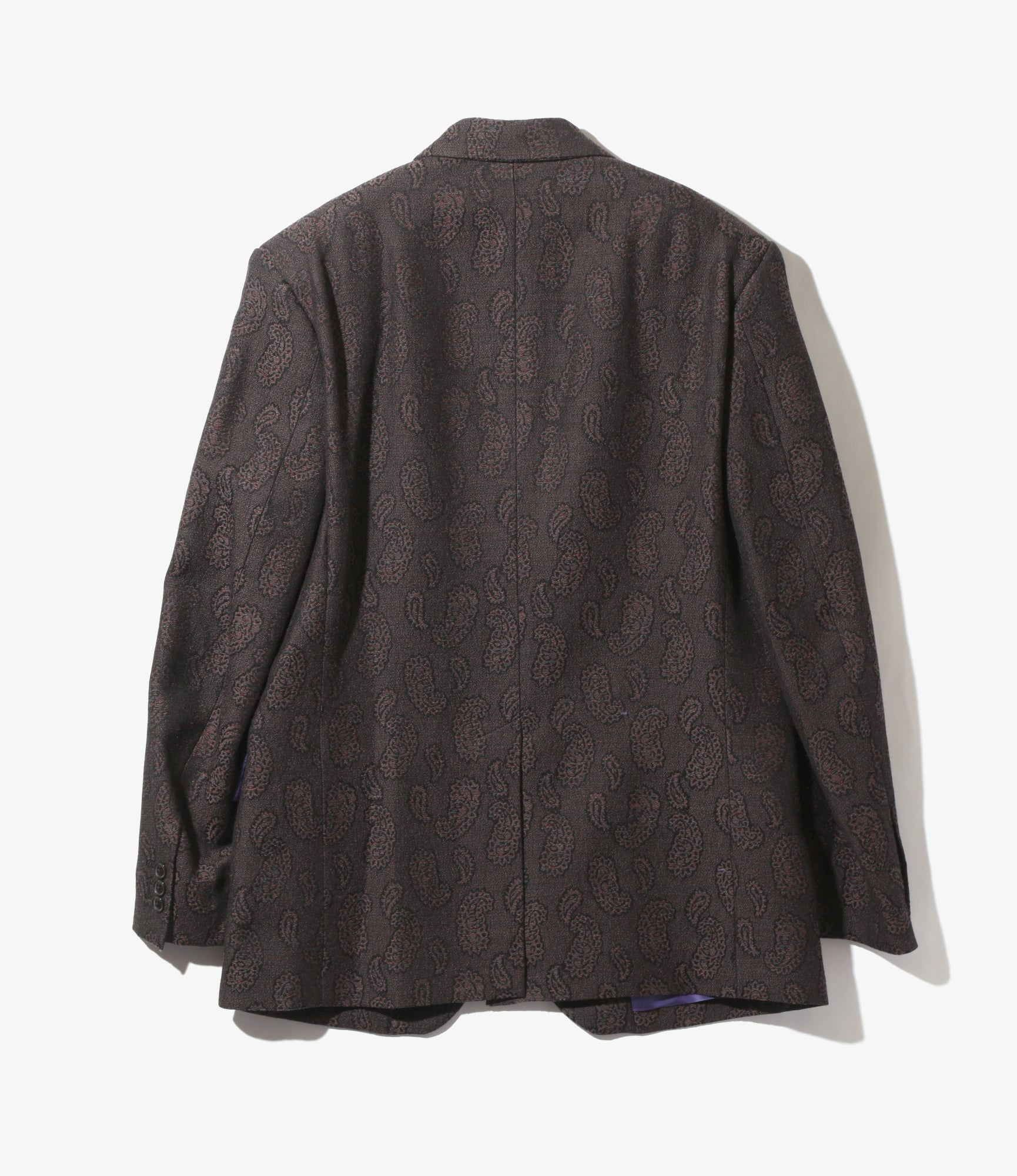 2B Jacket - Bordeaux - W/R Paisley Jq.