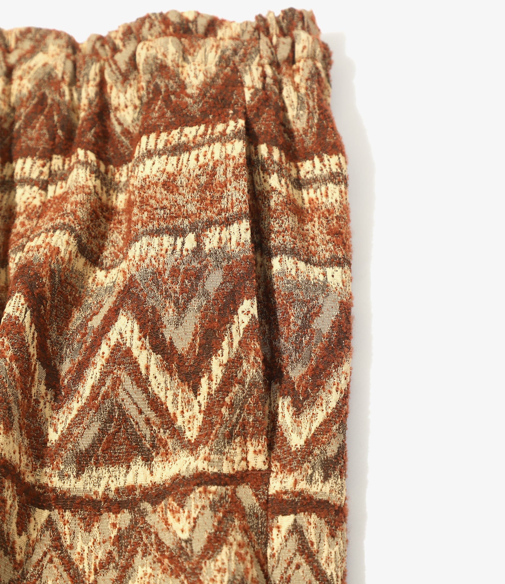H.D.P. Short - Bordeaux - AC/R/W/N Zigzag Stripe Jq.