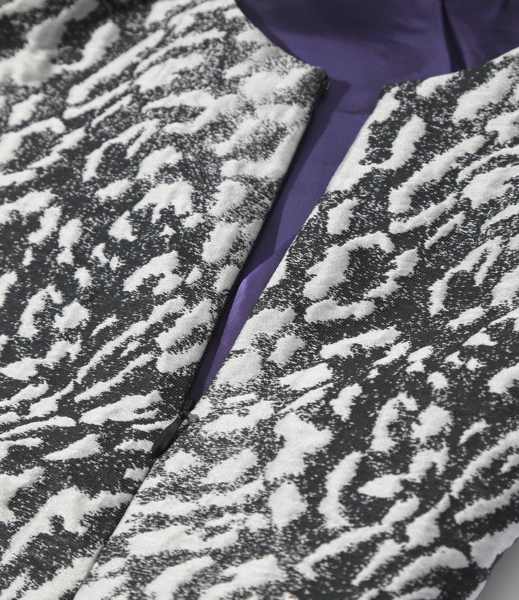 C.C. Vest - Silver Grey - C/PE/N Animal Jq.