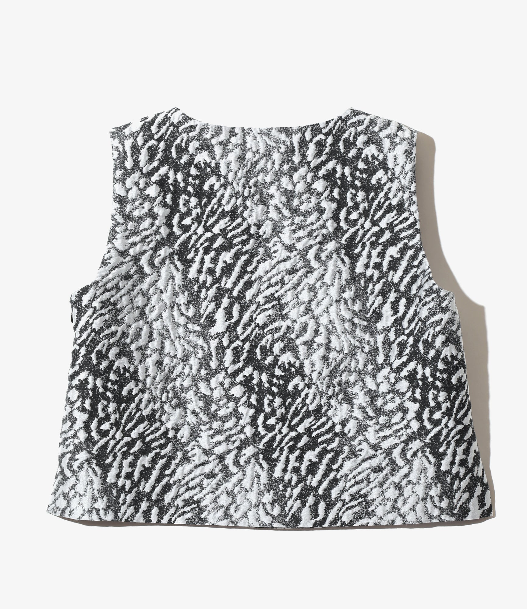 C.C. Vest - Silver Grey - C/PE/N Animal Jq.