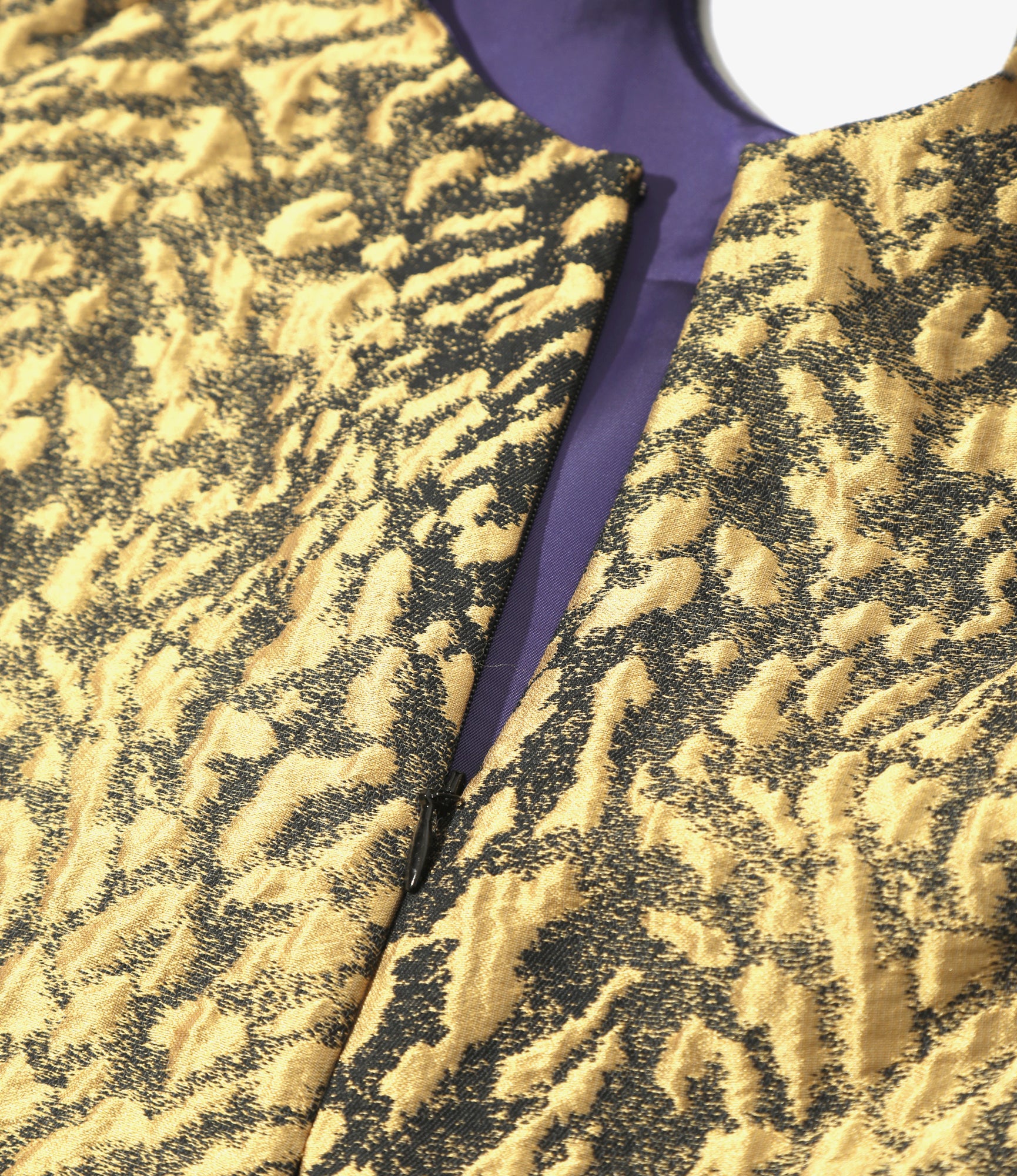 C.C. Vest - Yellow Gold - C/PE/N Animal Jq.