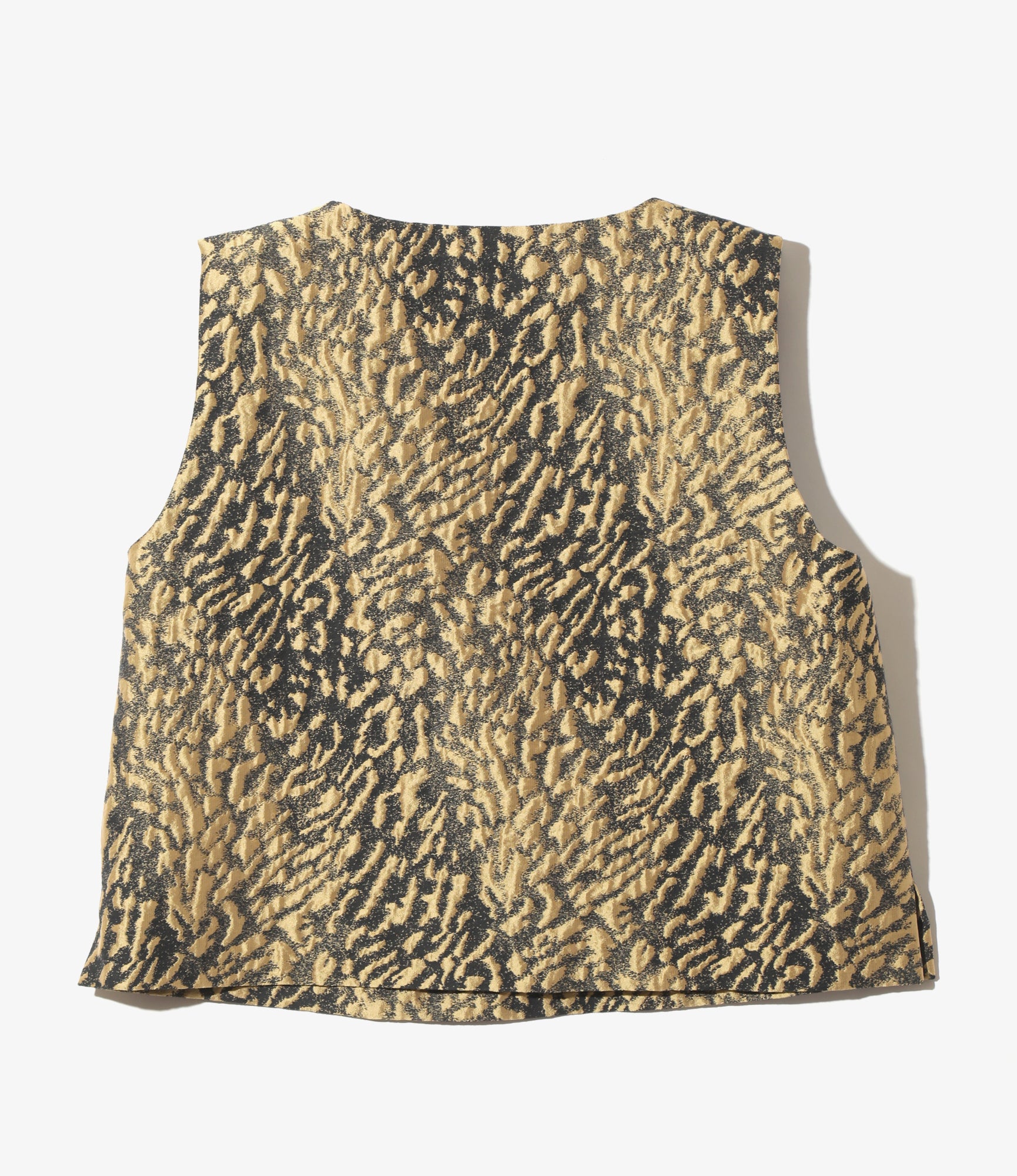 C.C. Vest - Yellow Gold - C/PE/N Animal Jq.
