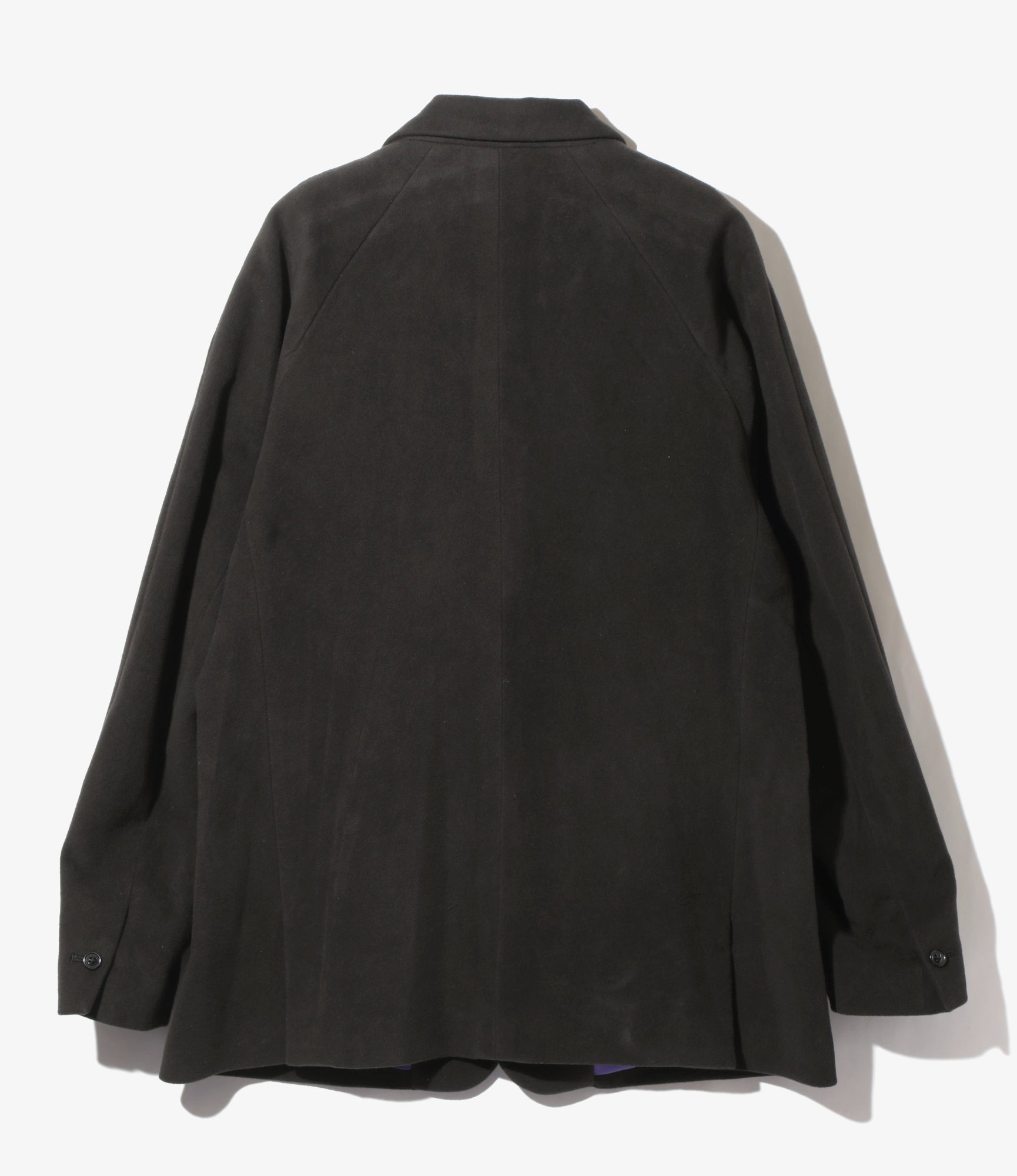 Raglan Jacket - Black - C/W Moleskin