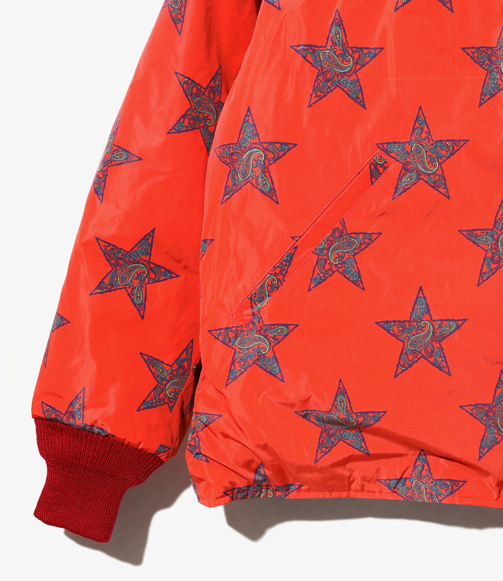 R.C. Down Jacket - Red Star - Poly Taffeta / Printed