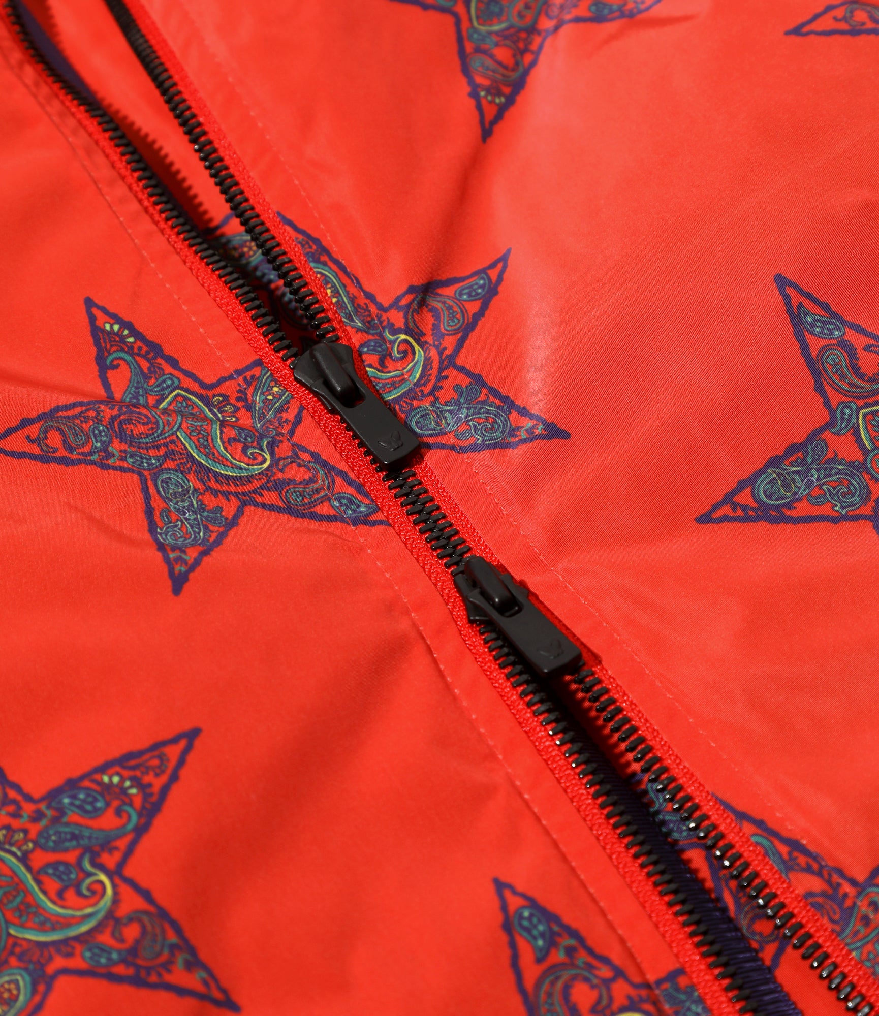 R.C. Down Jacket - Red Star - Poly Taffeta / Printed