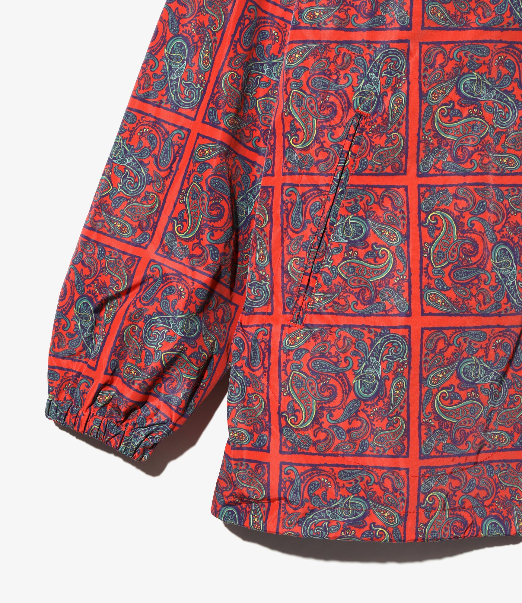 Coach Jacket - Red Square - Poly Taffeta / Printed