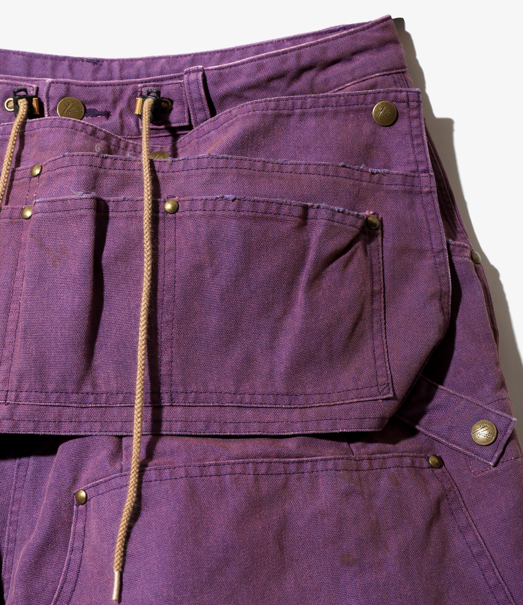 H.D. Pant - Apron - Purple - 11oz Cotton Oxford