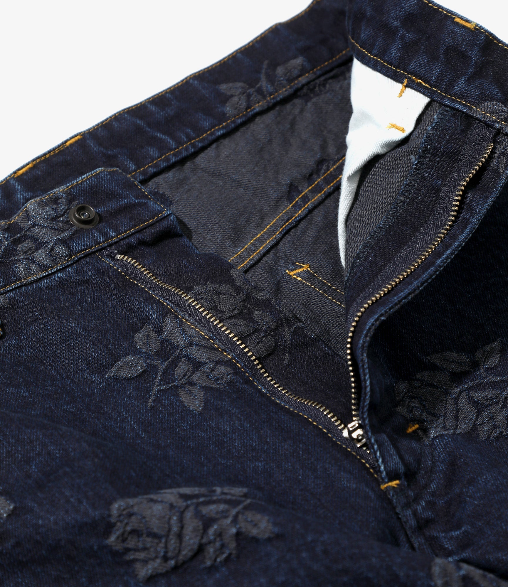 Straight Jean - Indigo - 13oz Denim / Rose Jq.