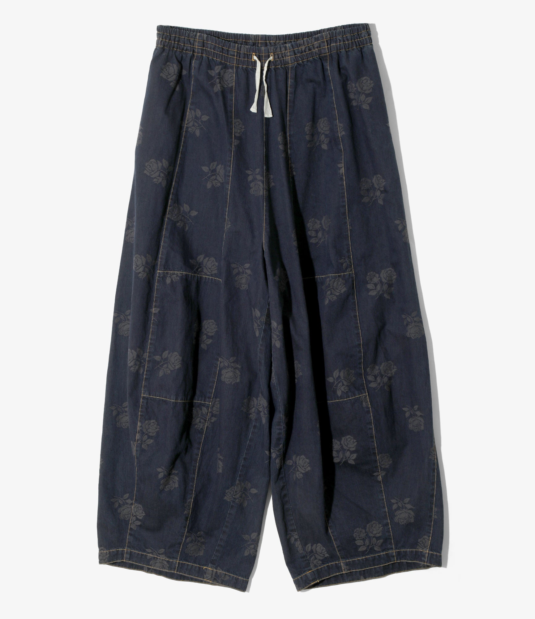 H.D. Pant - Indigo - 8oz Denim / Rose Jq.