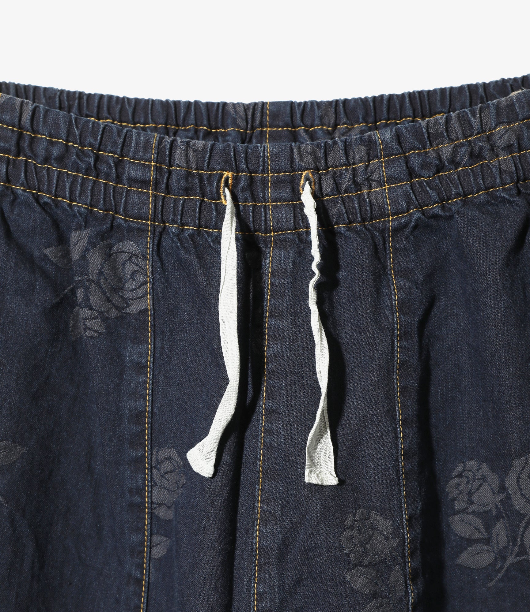 H.D. Pant - Indigo - 8oz Denim / Rose Jq.
