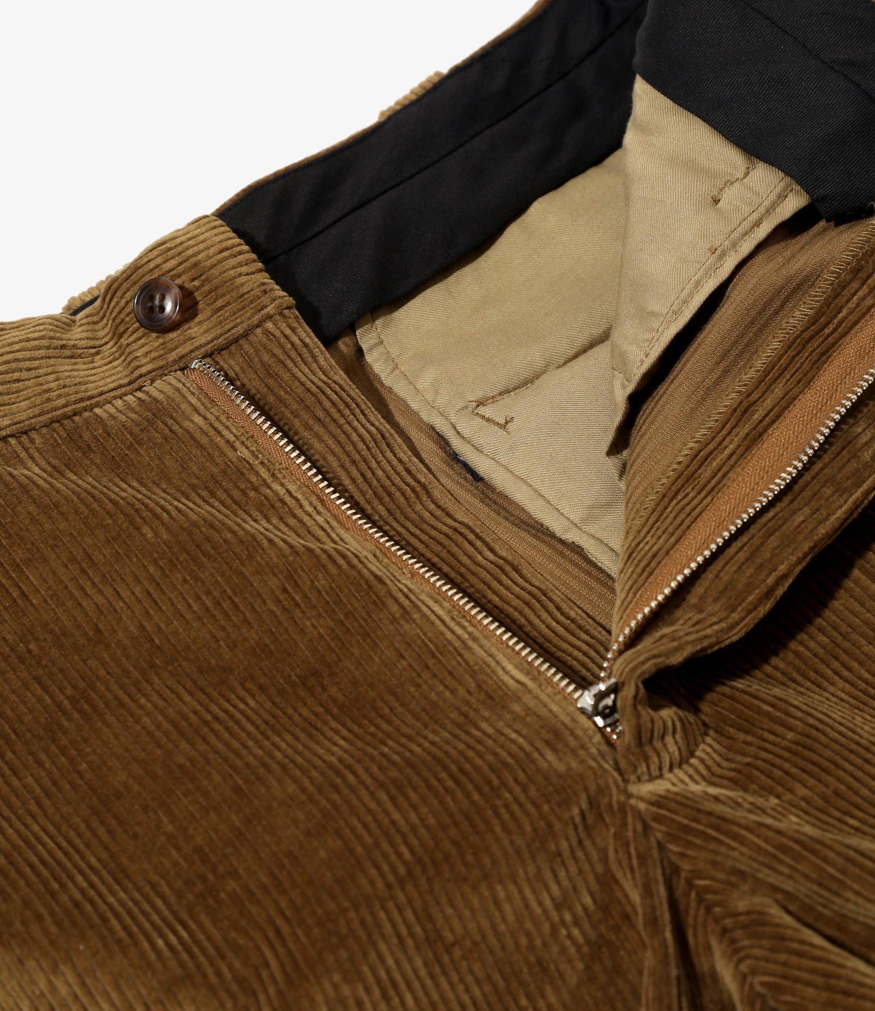 L Pocket Trouser - Brown - 8W Corduroy