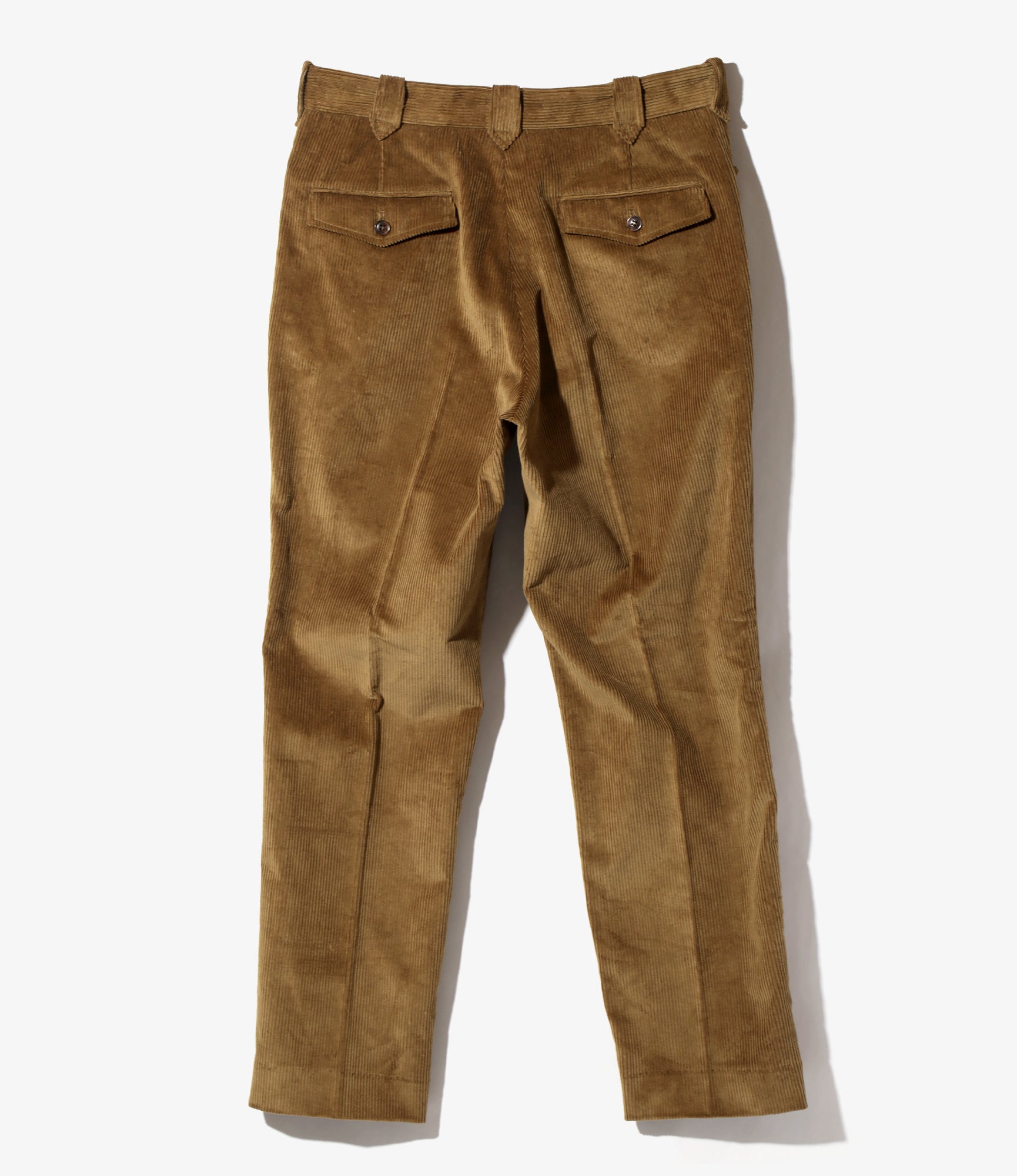 L Pocket Trouser - Brown - 8W Corduroy