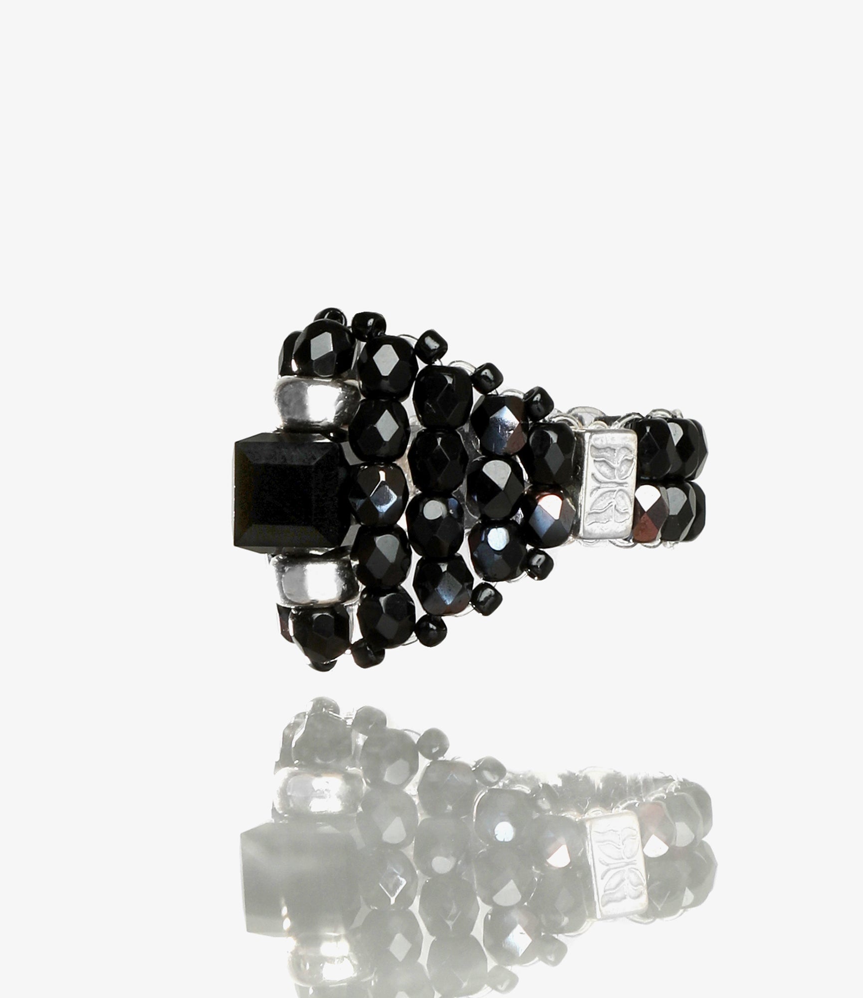 Needles X Tie A Knot - Ring - Black x Black