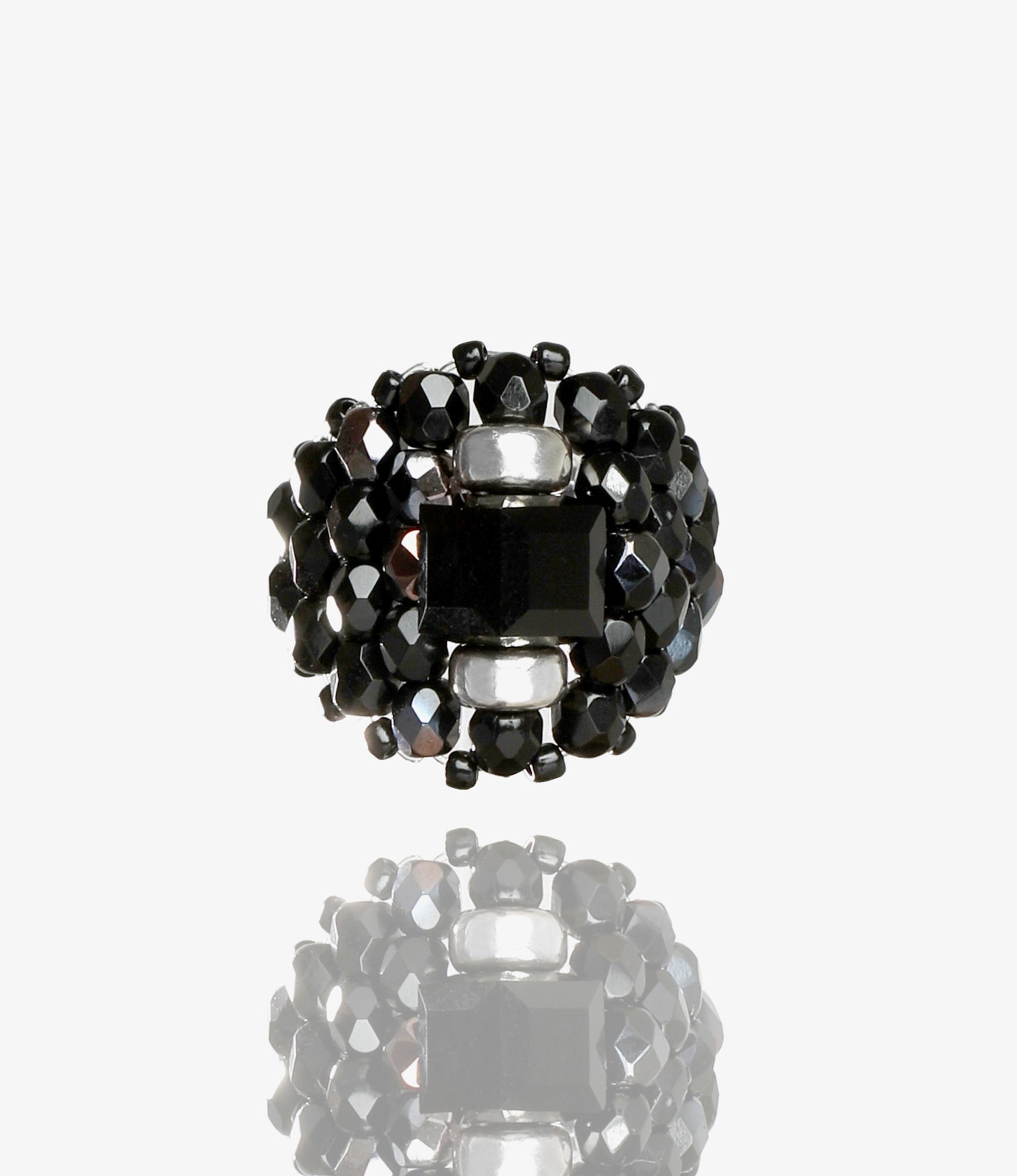 Needles X Tie A Knot - Ring - Black x Black