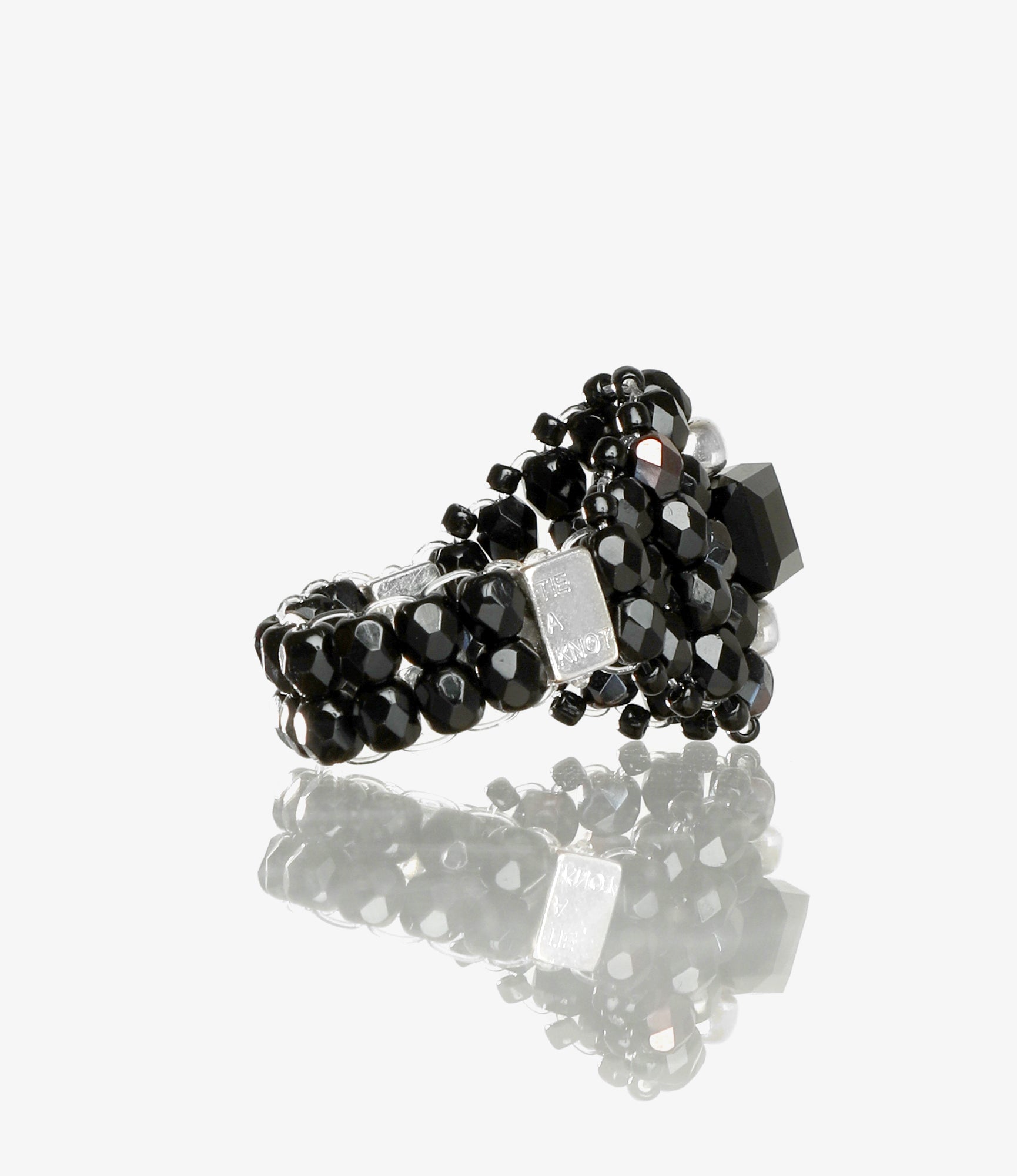 Needles X Tie A Knot - Ring - Black x Black