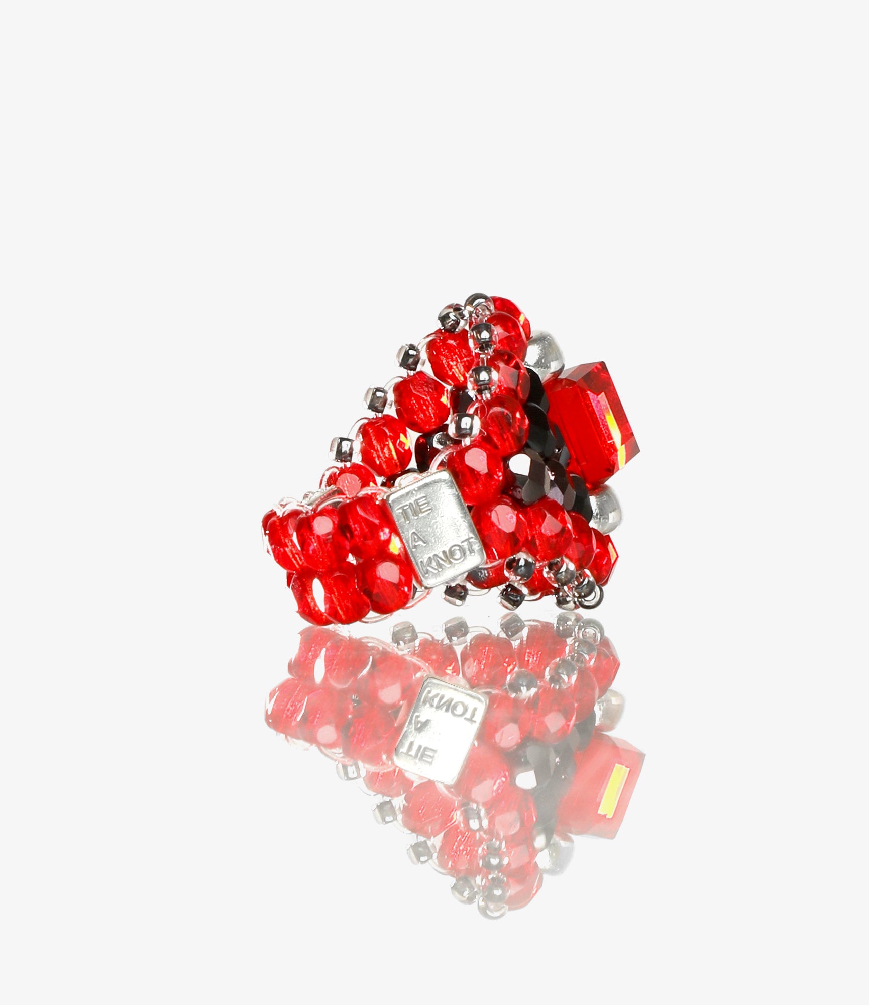 Needles X Tie A Knot - Ring - Red x Red