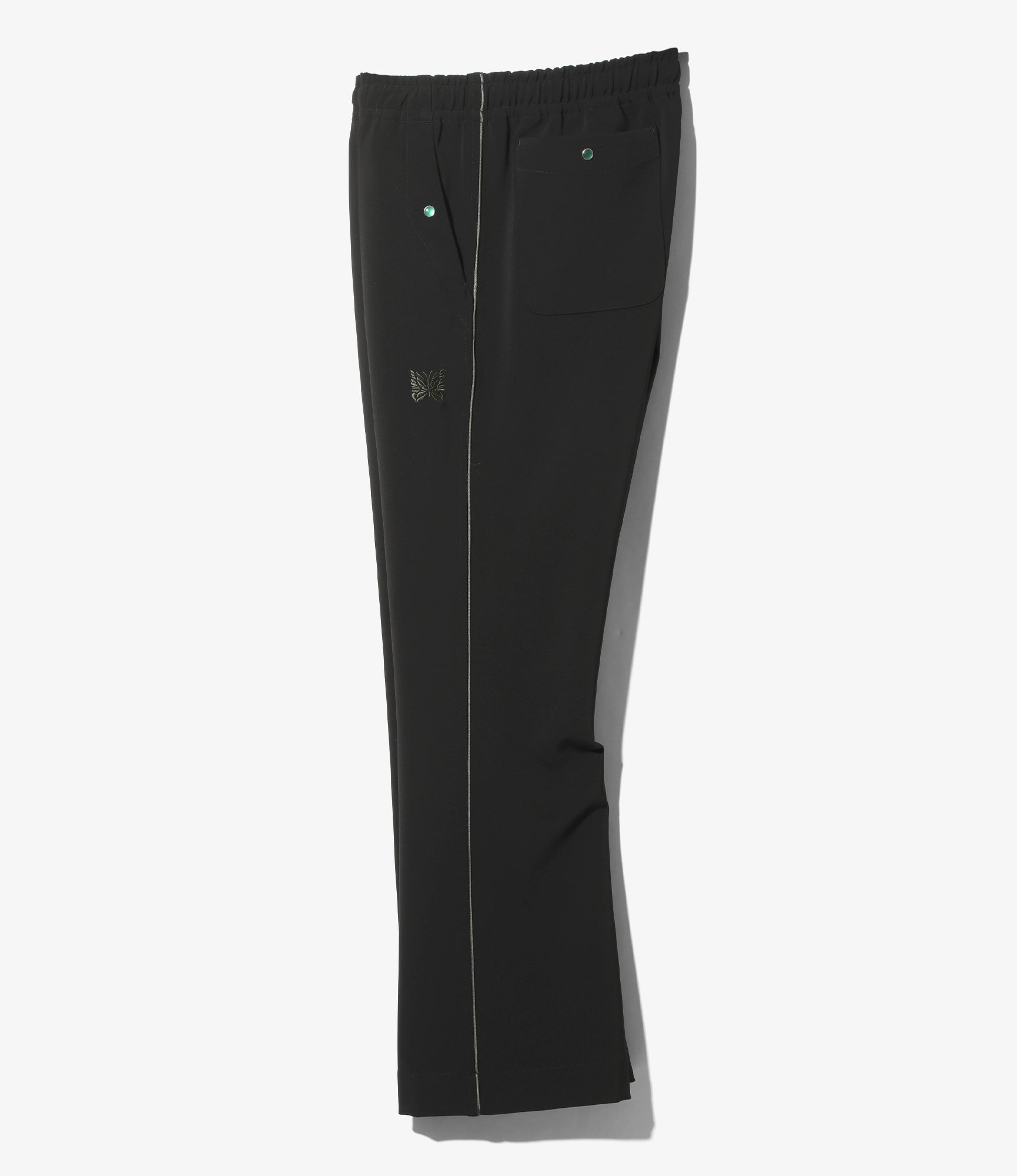 Piping Cowboy Pant - Black - PE/PU Double Cloth