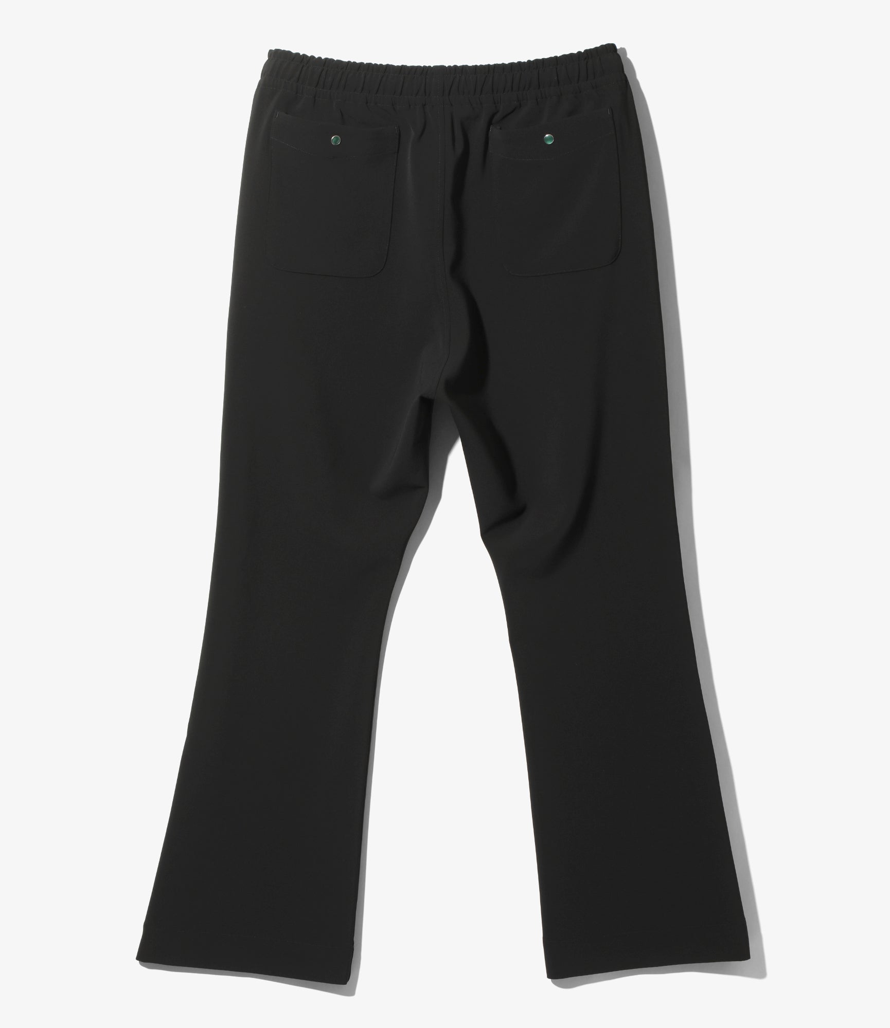 Piping Cowboy Pant - Black - PE/PU Double Cloth