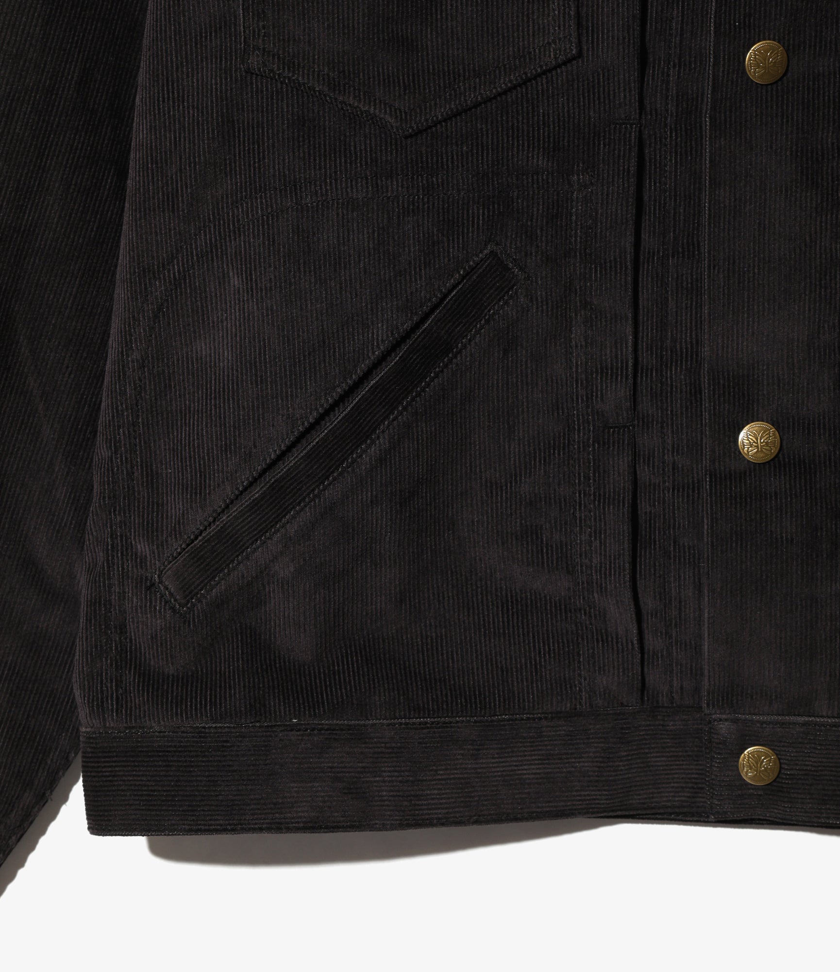 Penny Jean Jacket - Black - C/PE 14W Corduroy