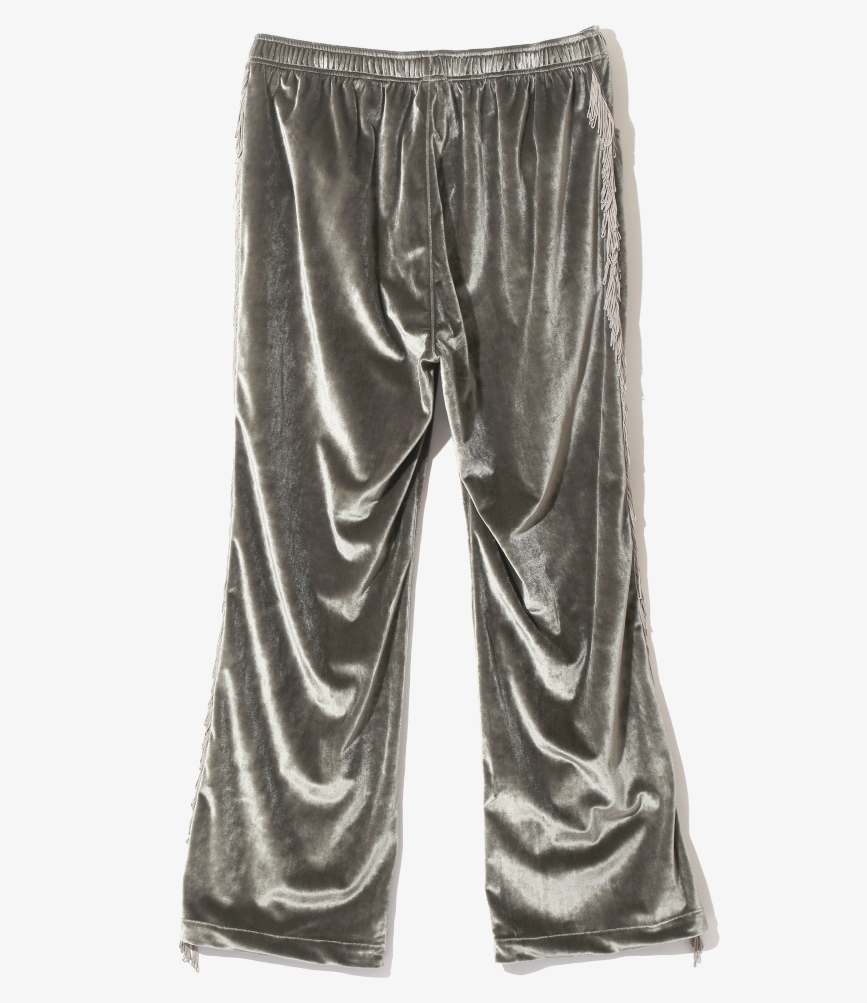 Fringe String Easy Pant - Charcoal - TA/PE Velour