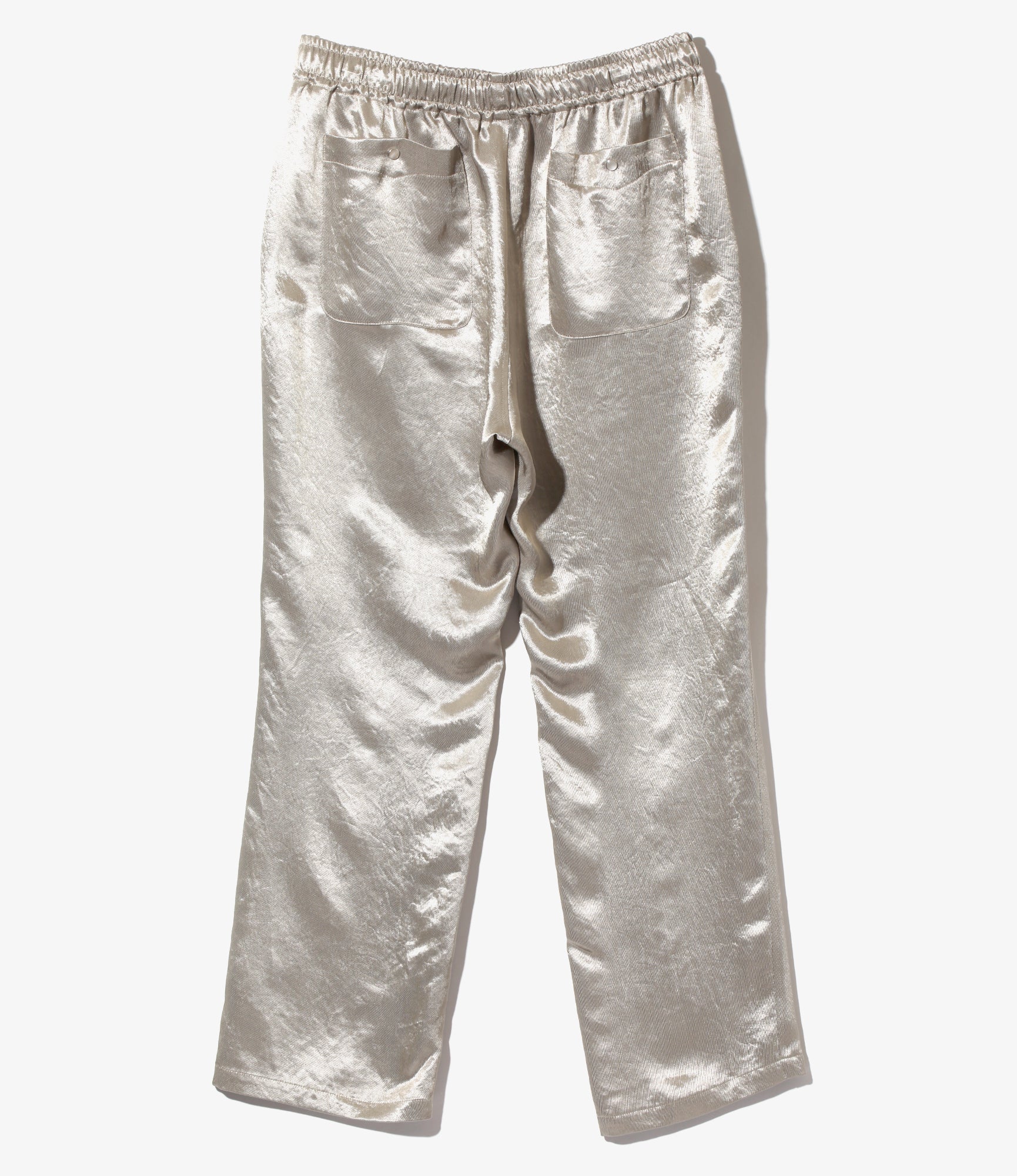 String Cowboy Pant - Taupe - Acetate Sateen