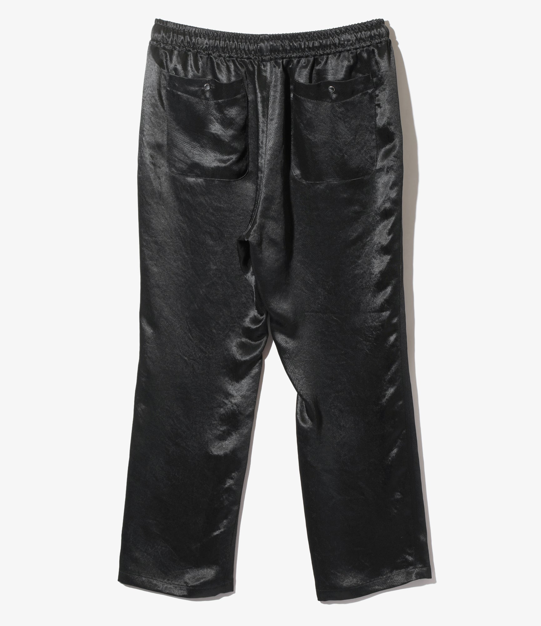 String Cowboy Pant - Black - Acetate Sateen