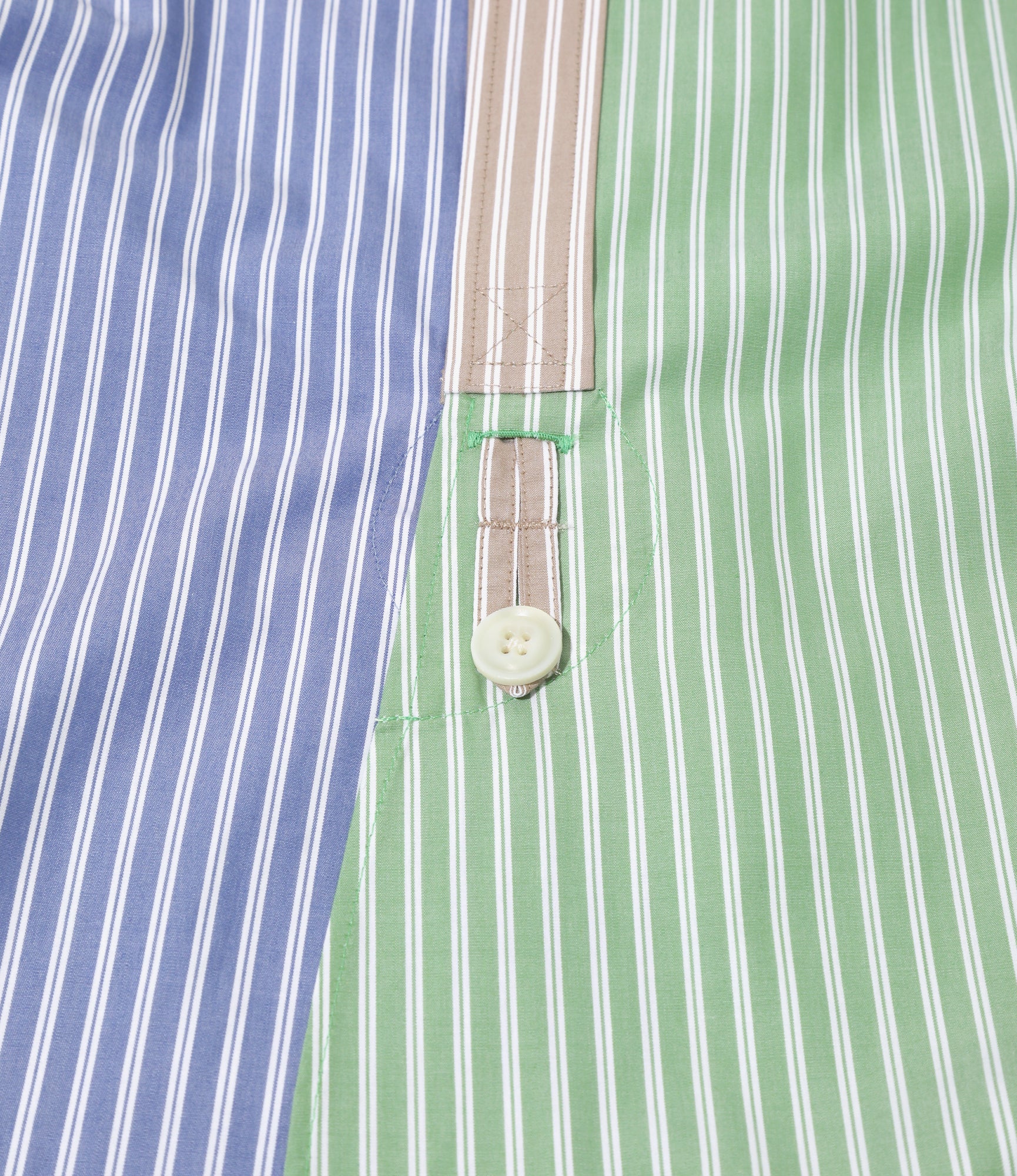 B.D. EDW Shirt - Crazy - Cotton Stripe Cloth / Crazy