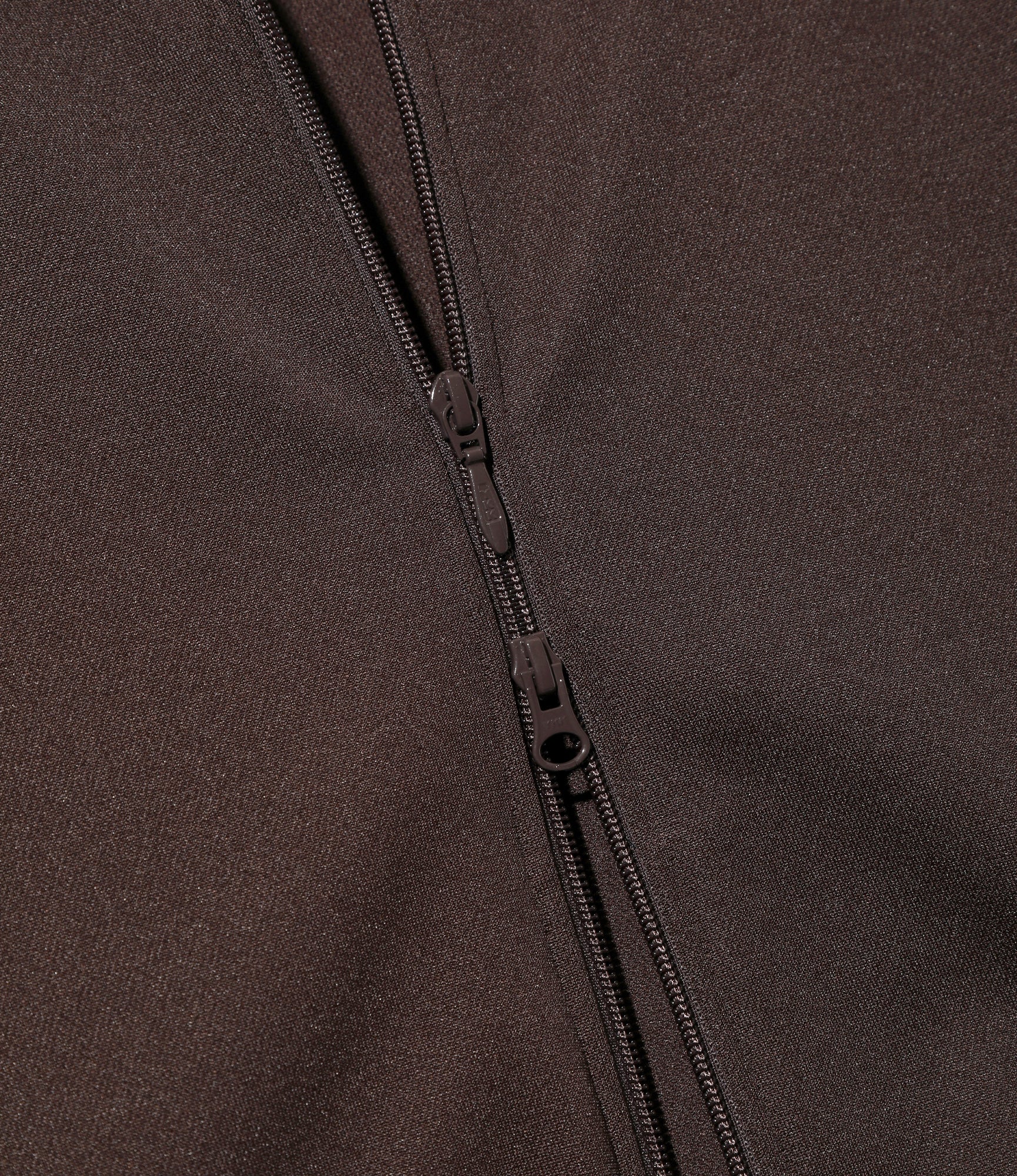 Track Jacket - Dk. Brown - Poly Smooth