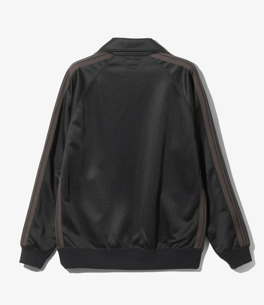 Track Jacket - Black - Poly Smooth | Nepenthes New York