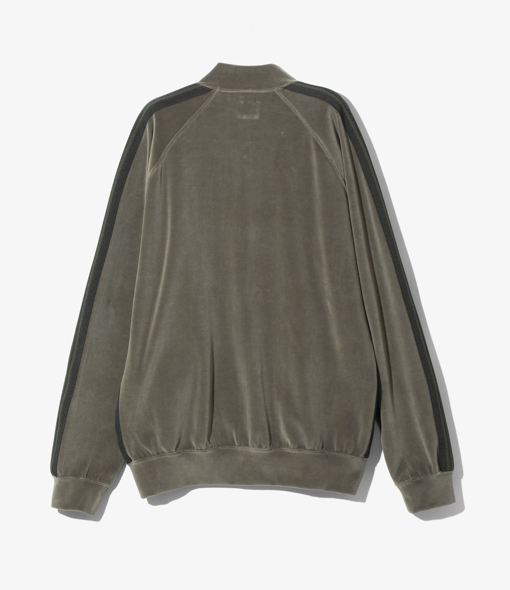 R.C. Track Jacket - Olive - C/Pe Velour