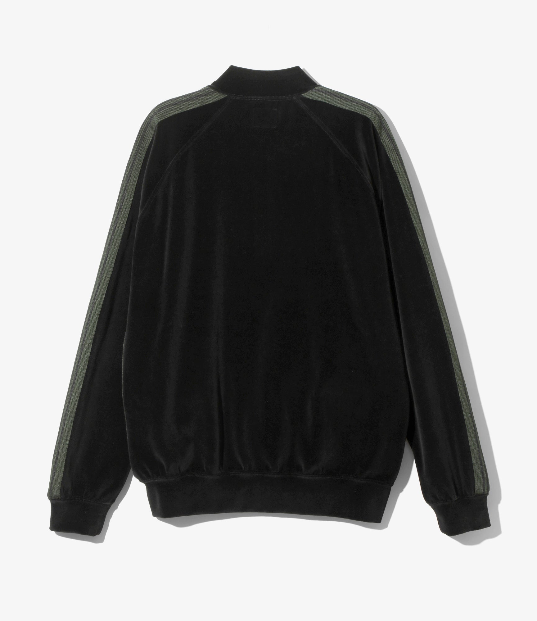 R.C. Track Jacket - Black - C/Pe Velour