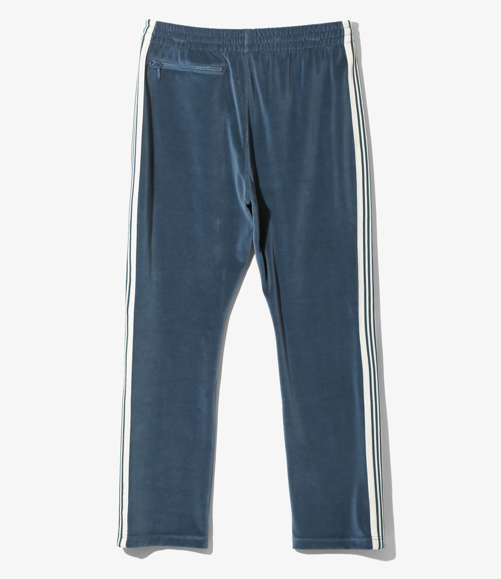 Narrow Track Pant - Marine Blue - C/Pe Velour