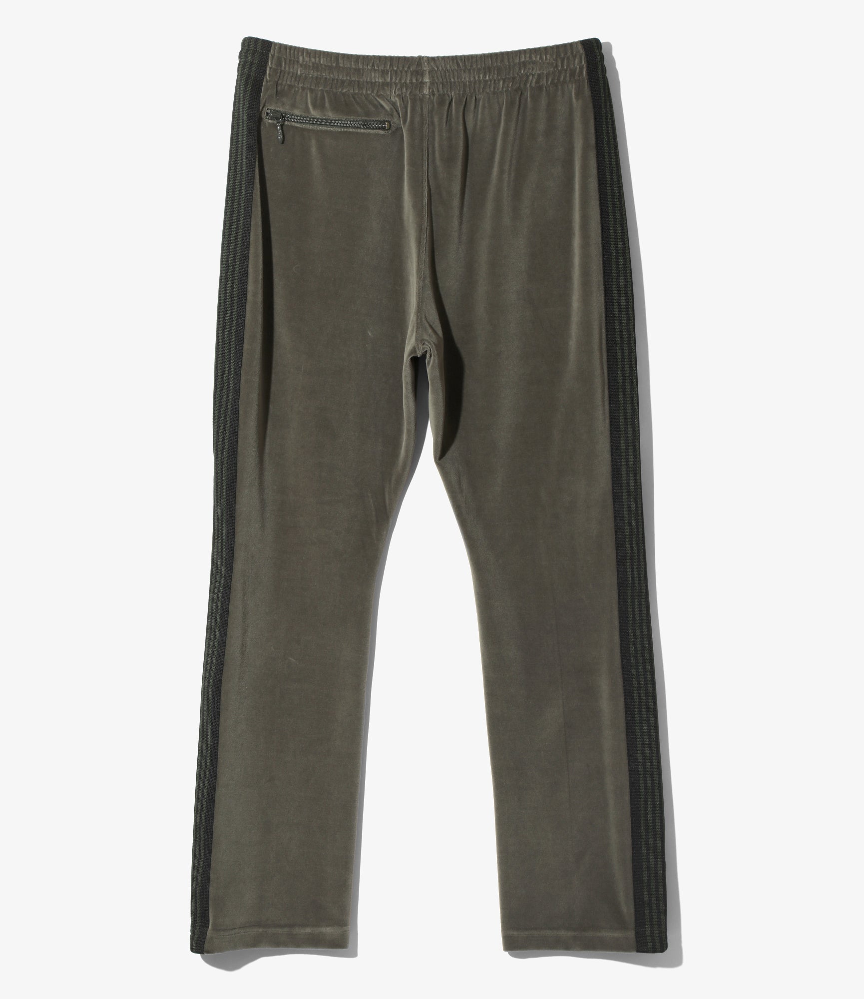 Narrow Track Pant - Olive - C/Pe Velour