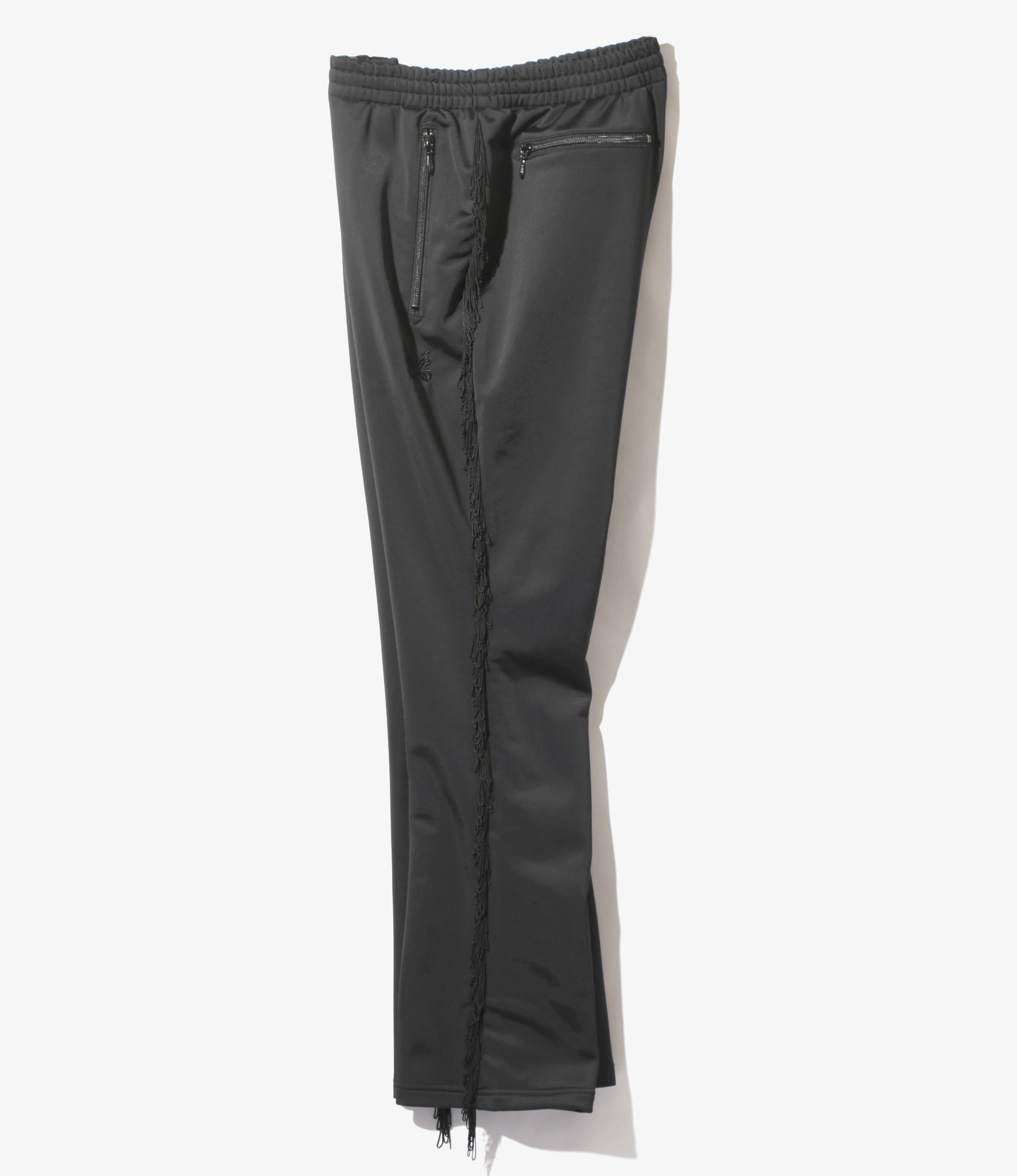 Fringe Boot-Cut Track Pant - Black - PE/TA Bright Jersey