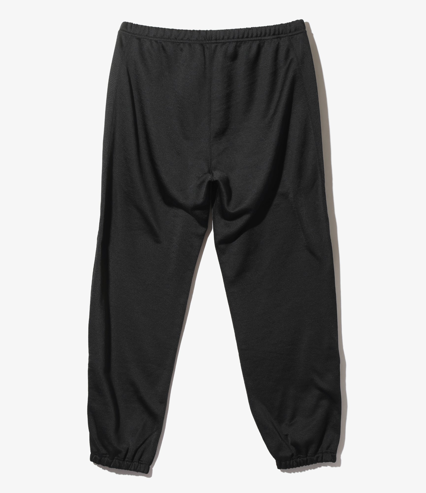 Zipped Sweat Pant - Black - Bright Jersey