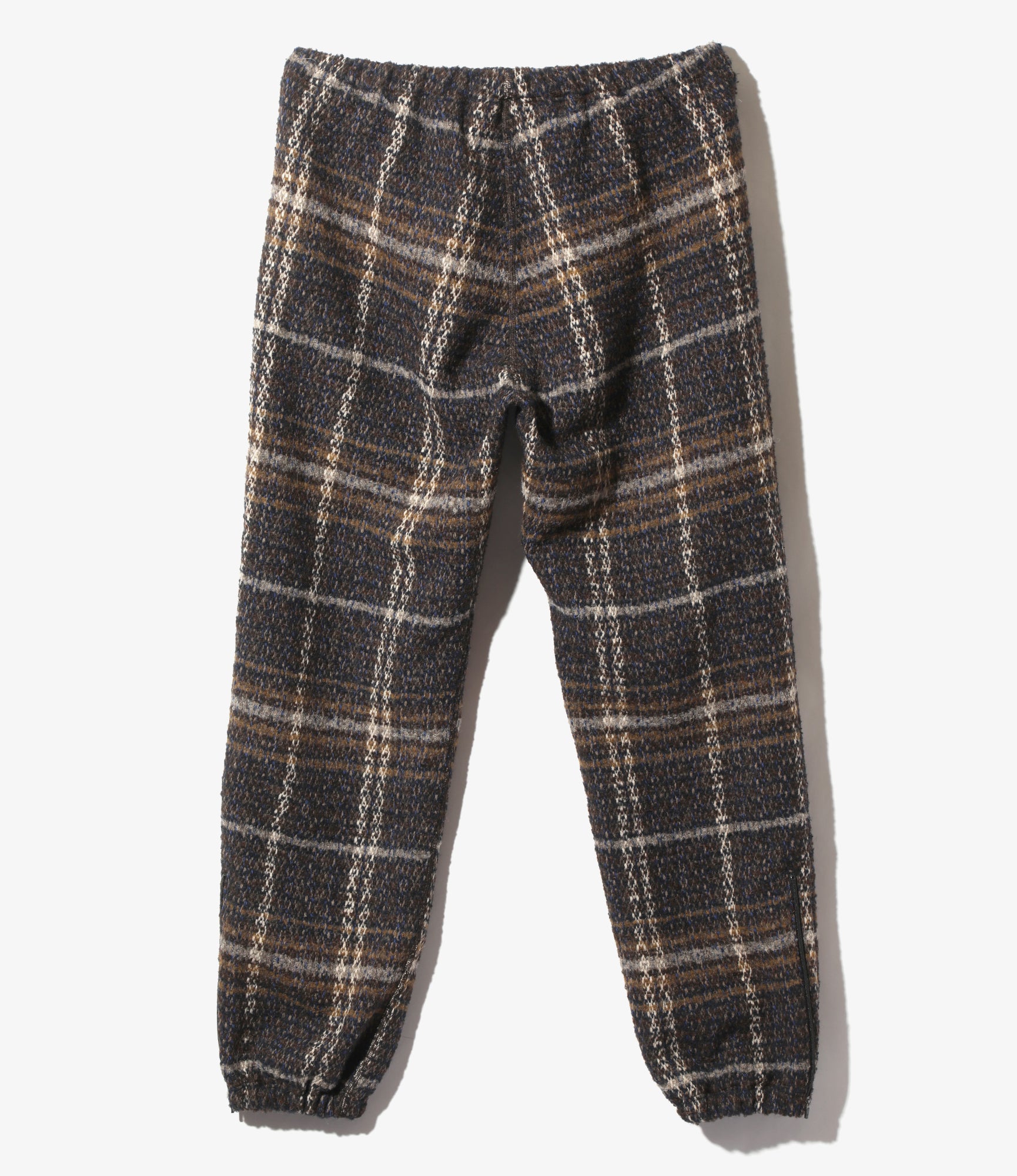 Zipped W.U. Pant - Navy/Brown/Mocha - W/PE/PC/AP/N Plaid Tweed