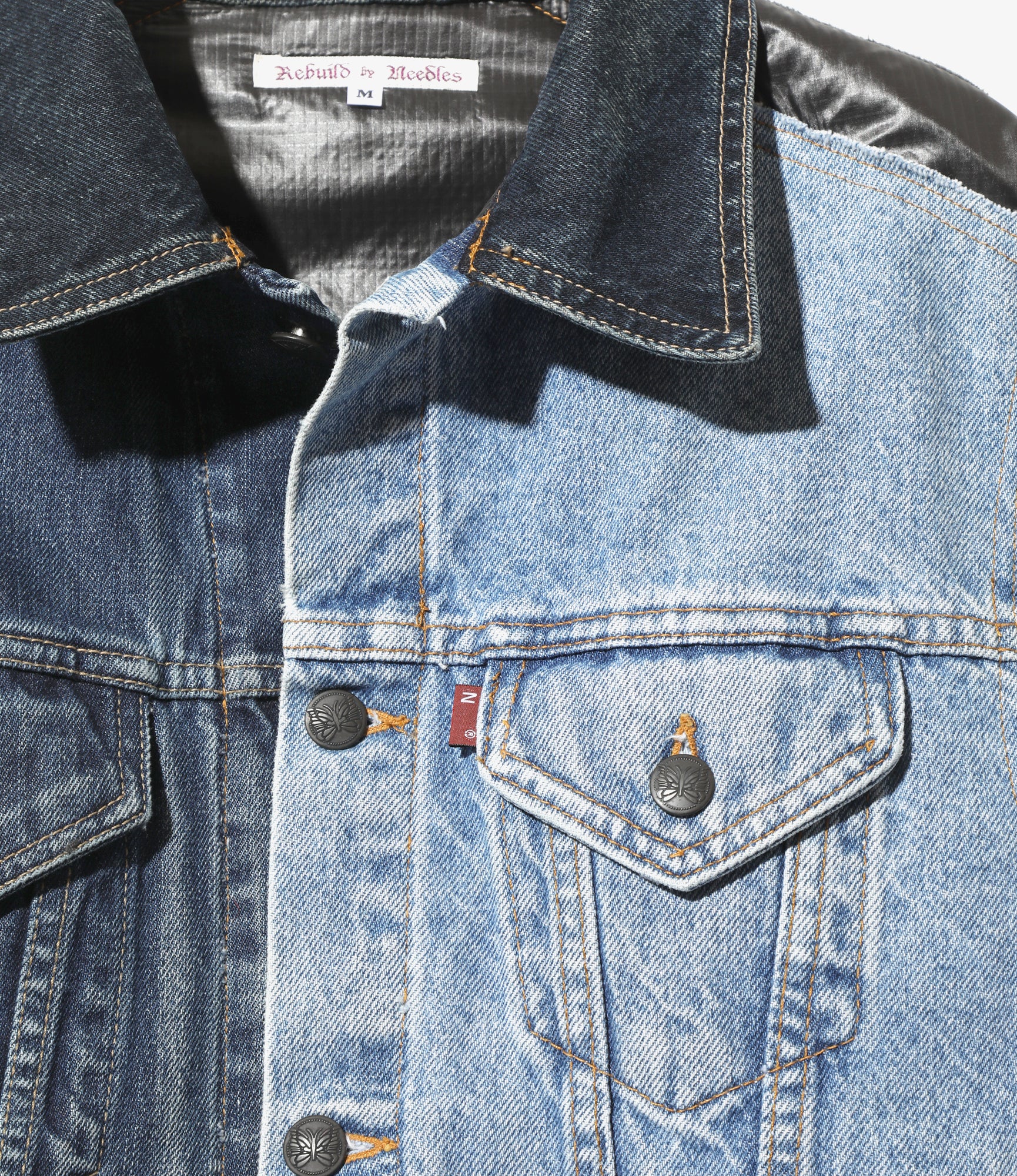 Jean Jacket -> Covered Jacket - Indigo