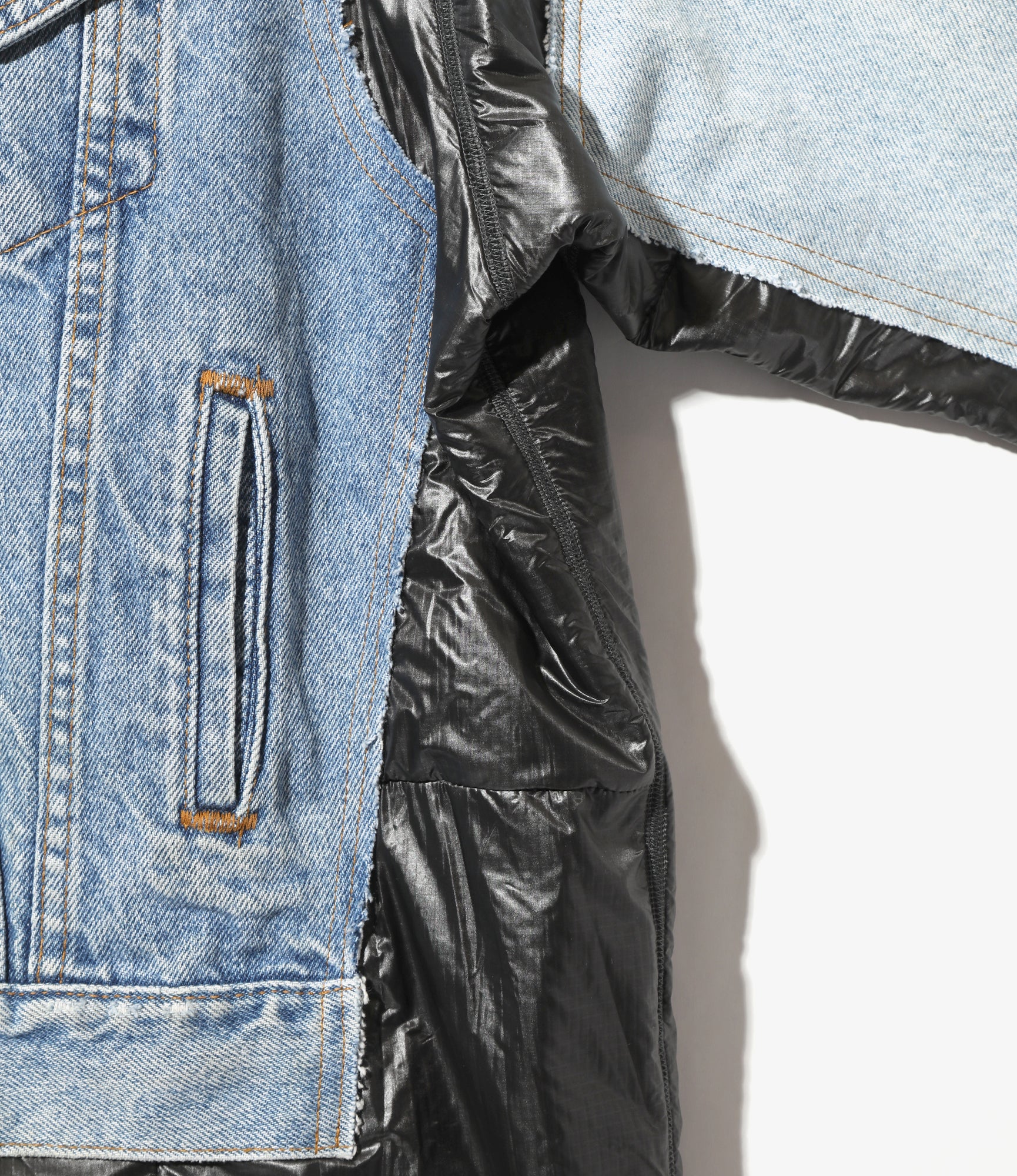 Jean Jacket -> Covered Jacket - Indigo
