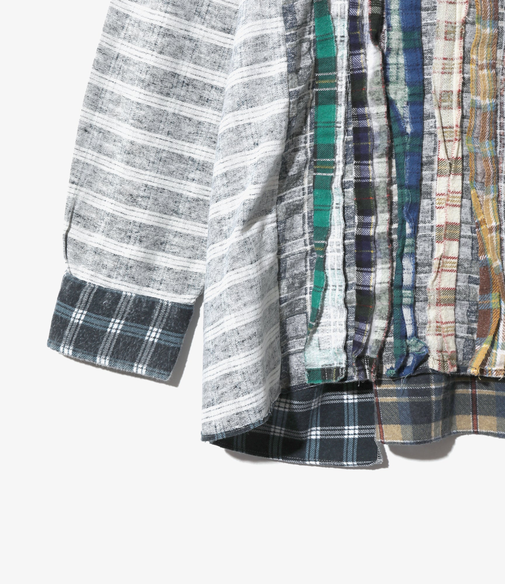 Rebuild Flannel Shirt -> I.O. Flannel Shirt ->7 Cuts Wide Shirt - Assorted