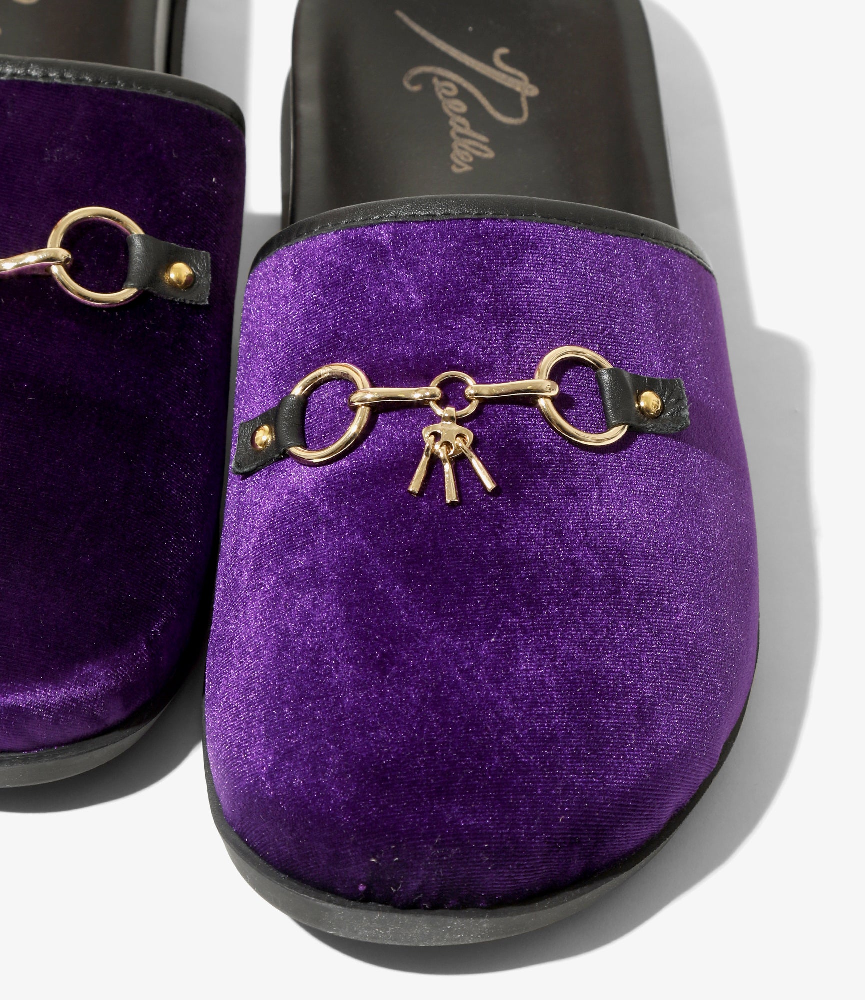 Bit Tassel Velvet Slip-In - Purple