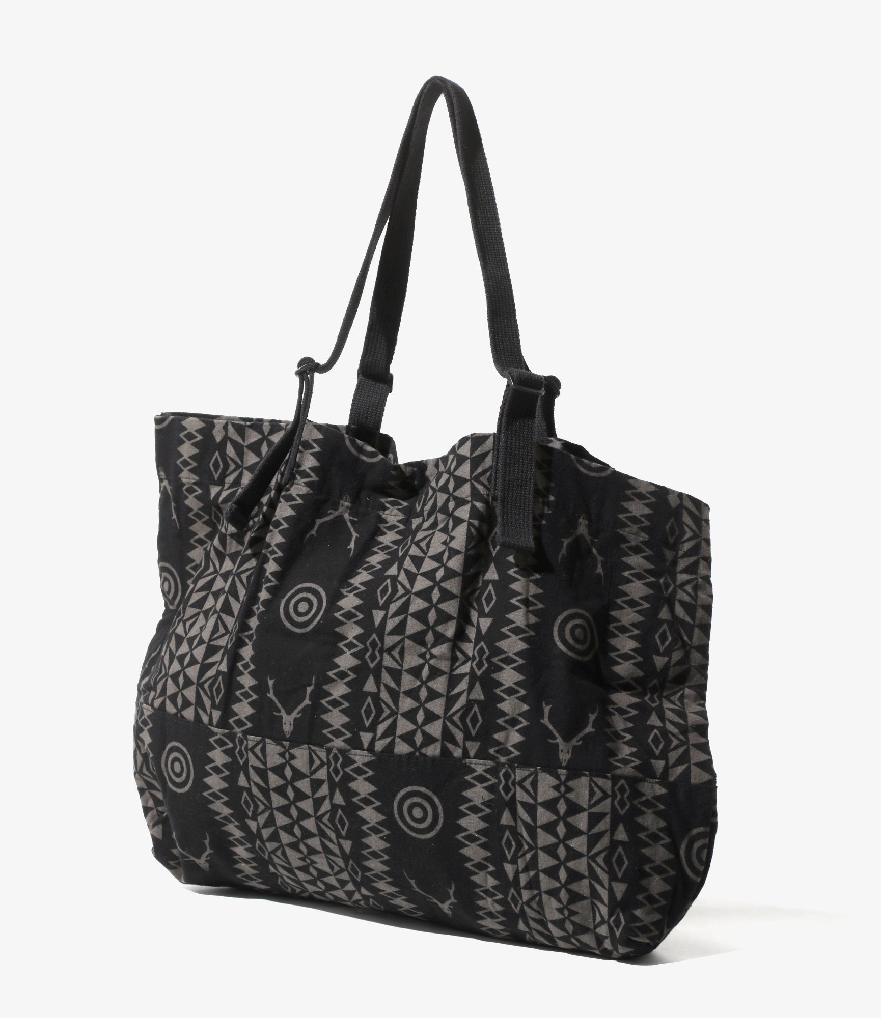 Canal Park Tote - Skull & Target - Flannel Cloth / Printed