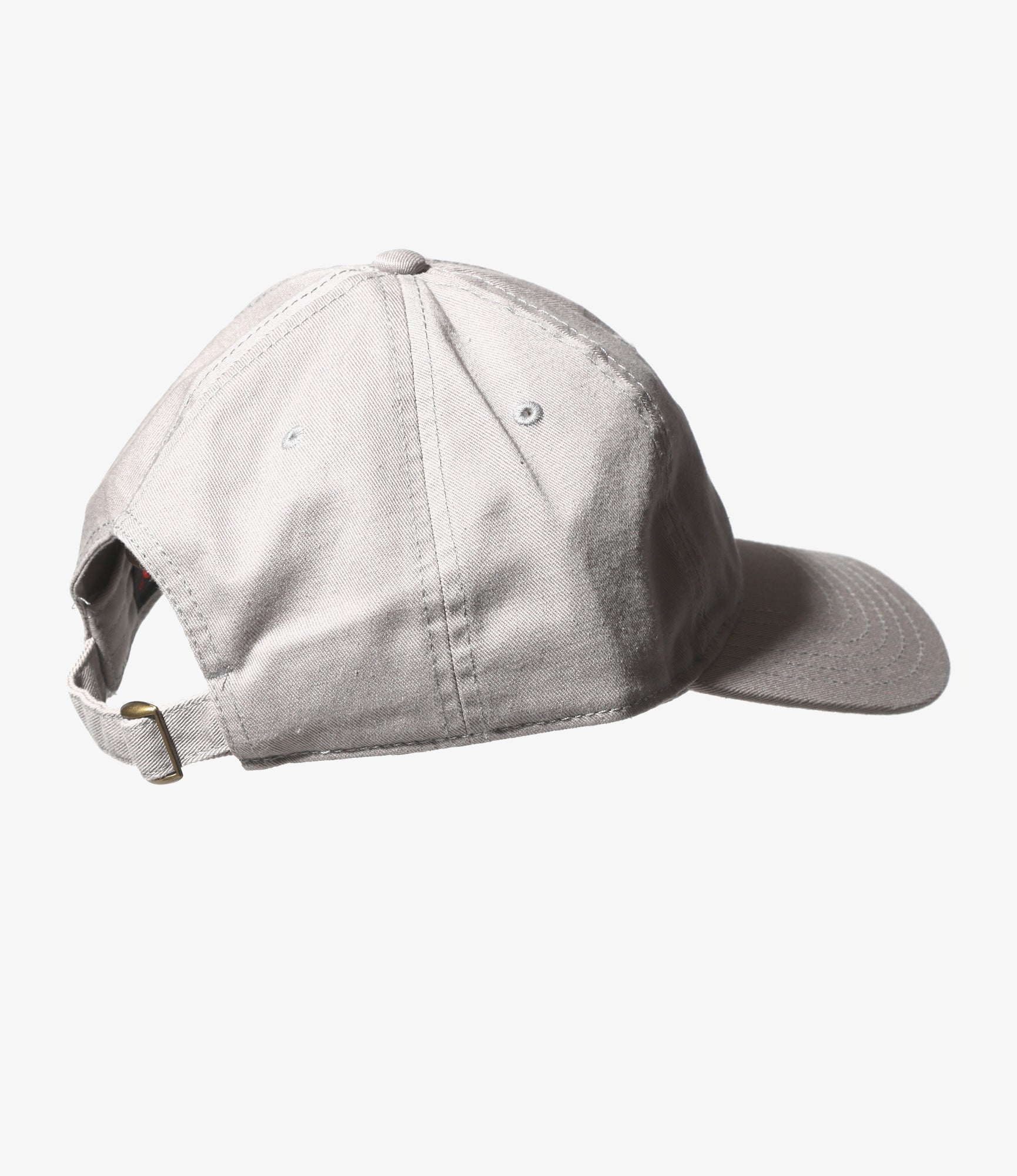 Strap Back Cap - Grey - S&T Emb.