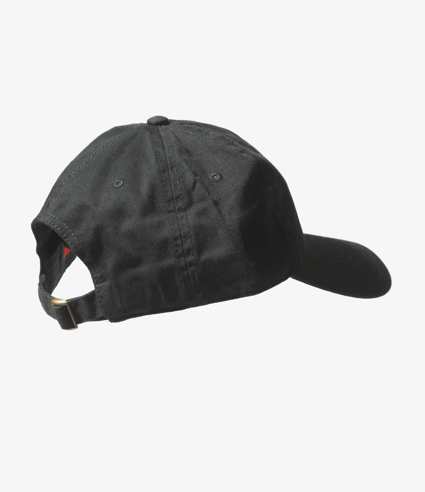 Strap Back Cap - Black - S&T Emb.