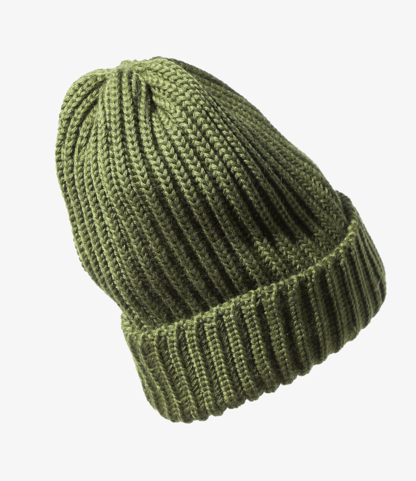 Watch Cap - Olive - W/A Knit