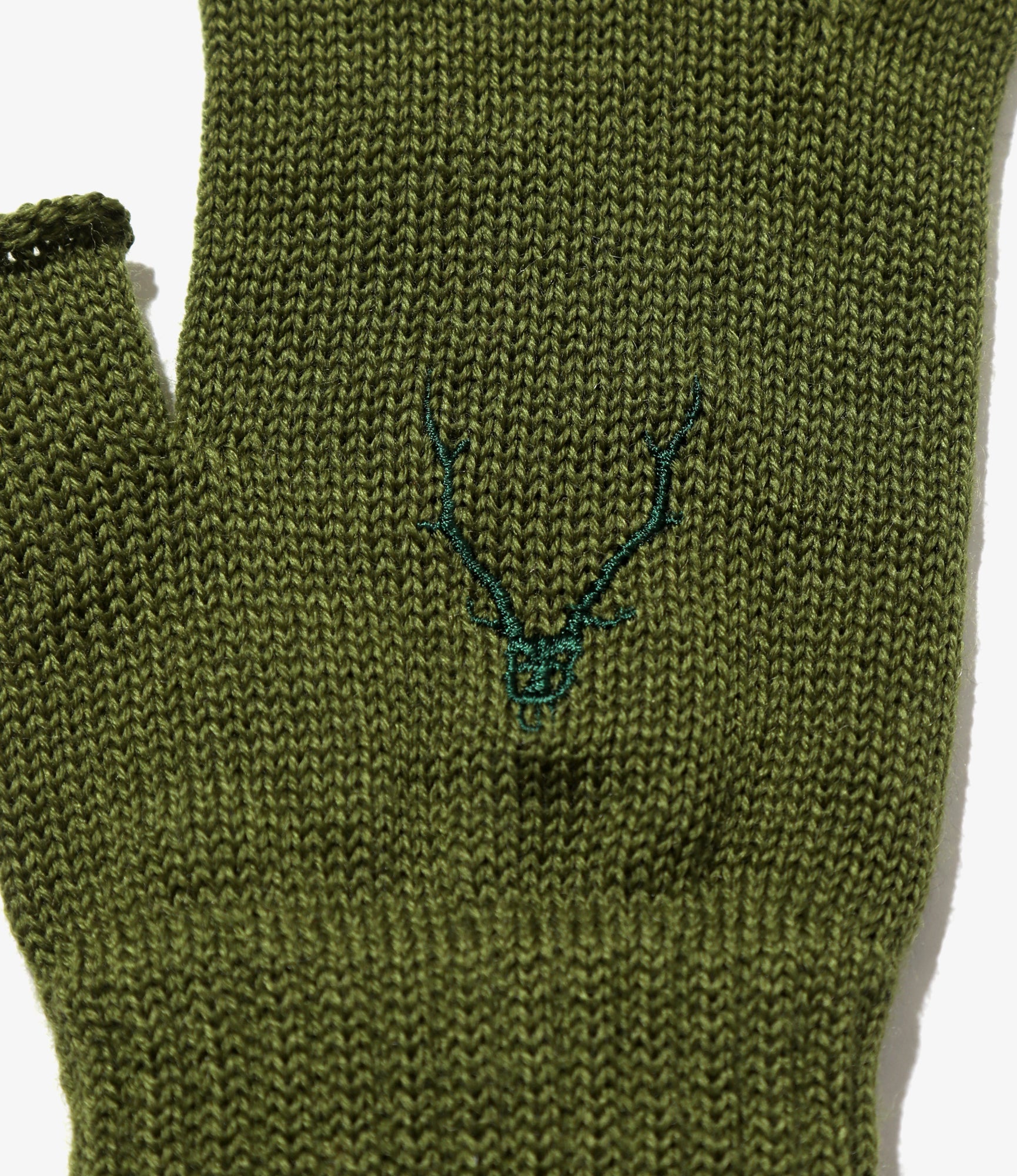 Glove - Olive - W/A Knit