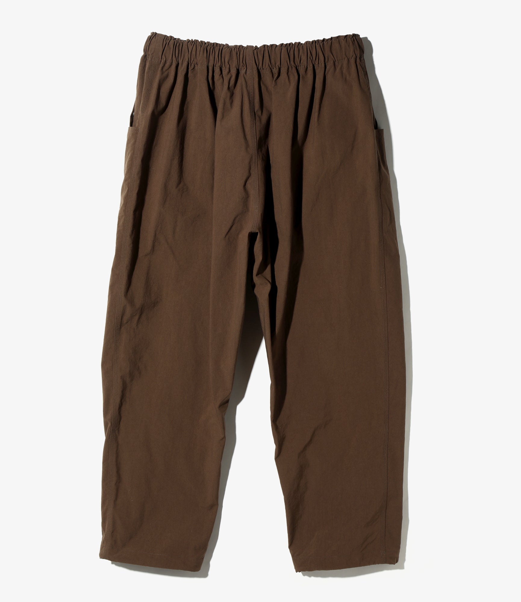 Belted C.S. Pant - Brown - Nylon Oxford